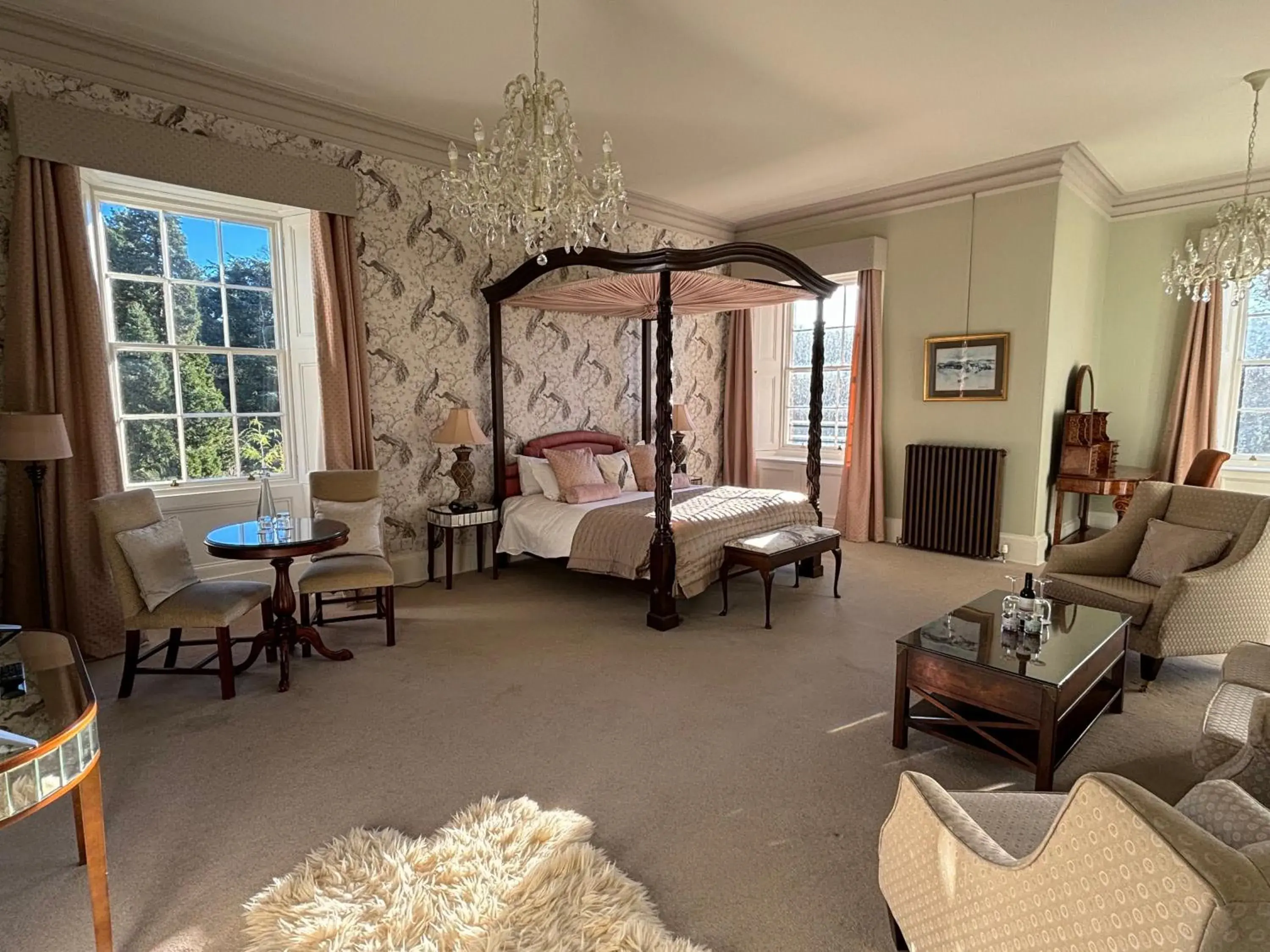 Bedroom, Bed in Carberry Tower Mansion House and Estate Bedroom, Bed in Carberry Tower Mansion House and Estate