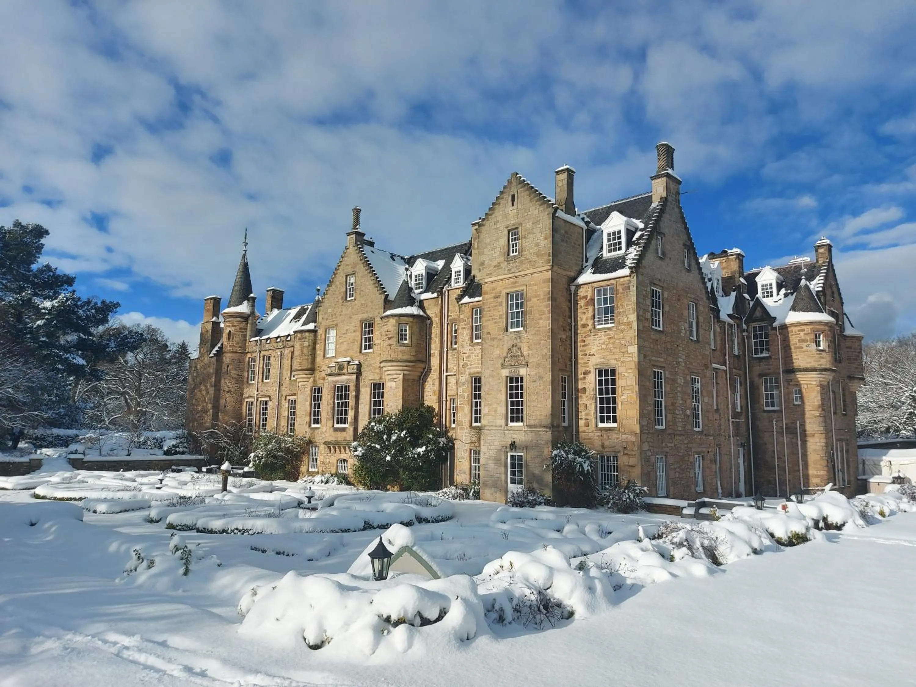 Property building in Carberry Tower Mansion House and Estate