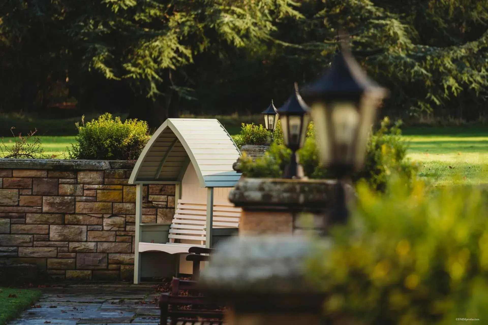 Garden view in Carberry Tower Mansion House and Estate Garden view in Carberry Tower Mansion House and Estate