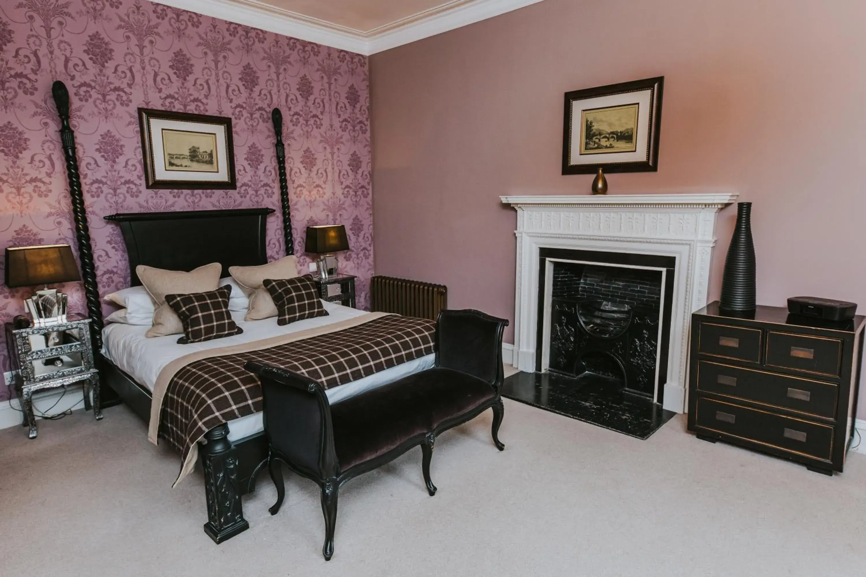 Bedroom, Bed in Carberry Tower Mansion House and Estate Bedroom, Bed in Carberry Tower Mansion House and Estate