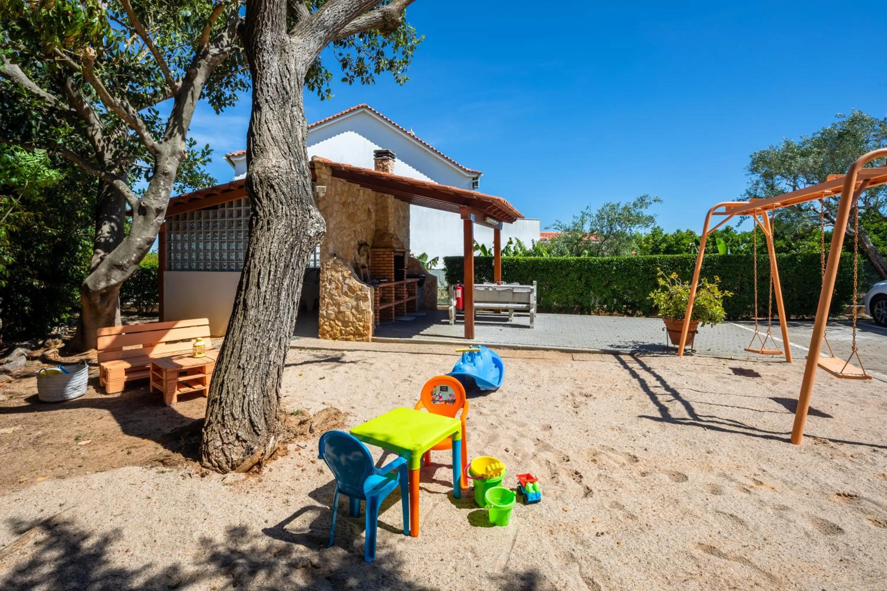 Patio in Apartamentos Flor da Laranja, Albufeira by AlgarveBlossom