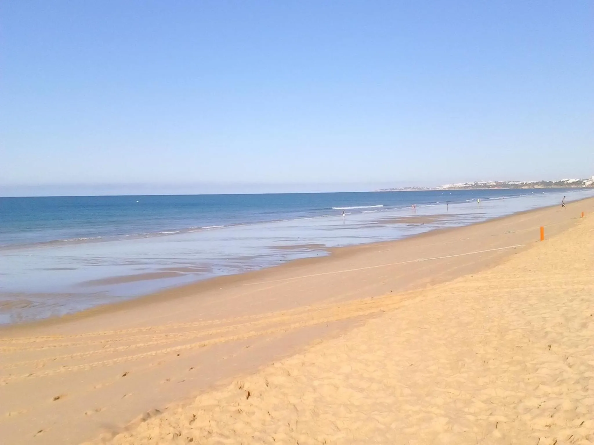 Beach in Apartamentos Flor da Laranja, Albufeira by AlgarveBlossom