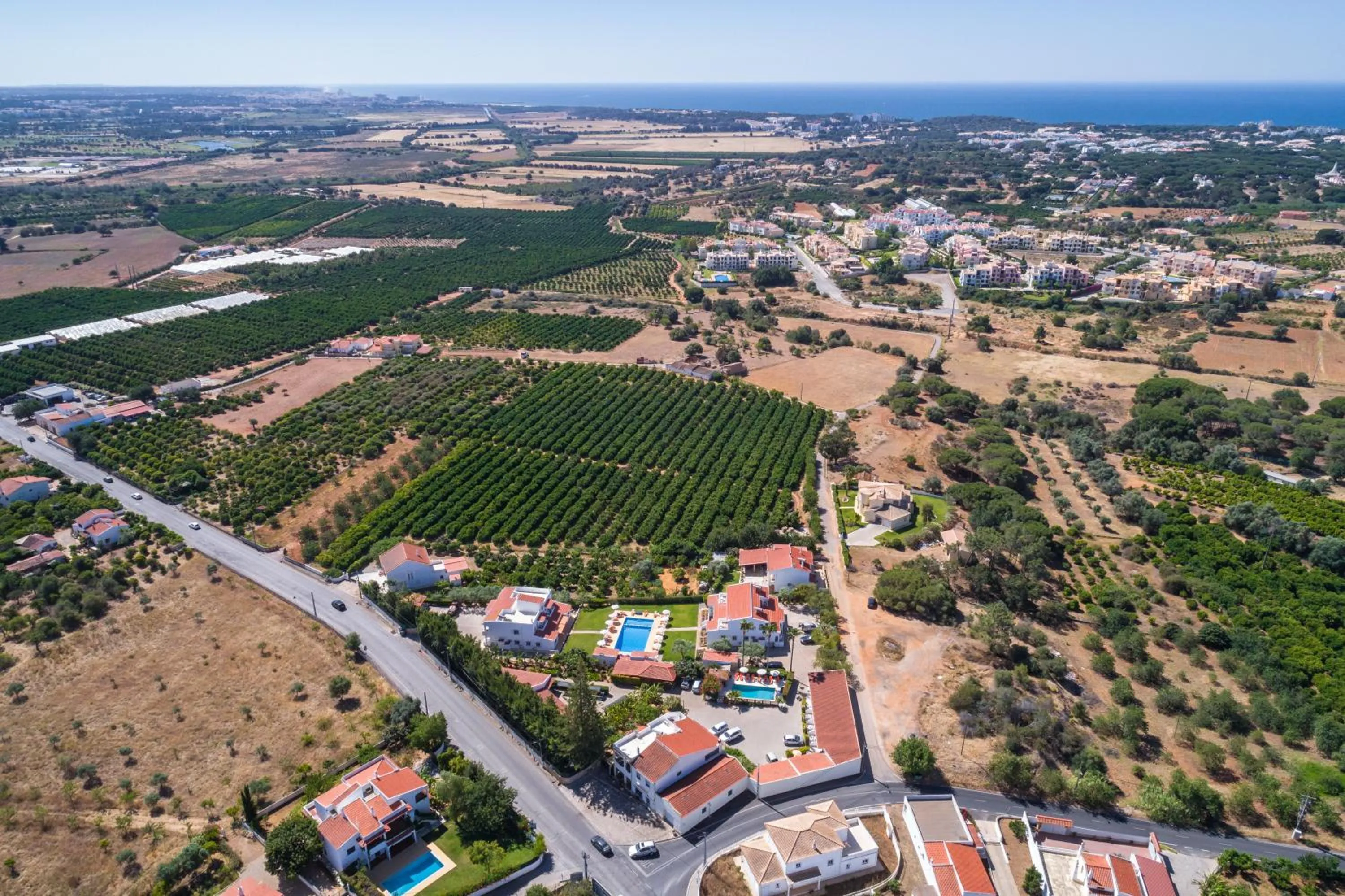 Natural landscape in Apartamentos Flor da Laranja, Albufeira by AlgarveBlossom