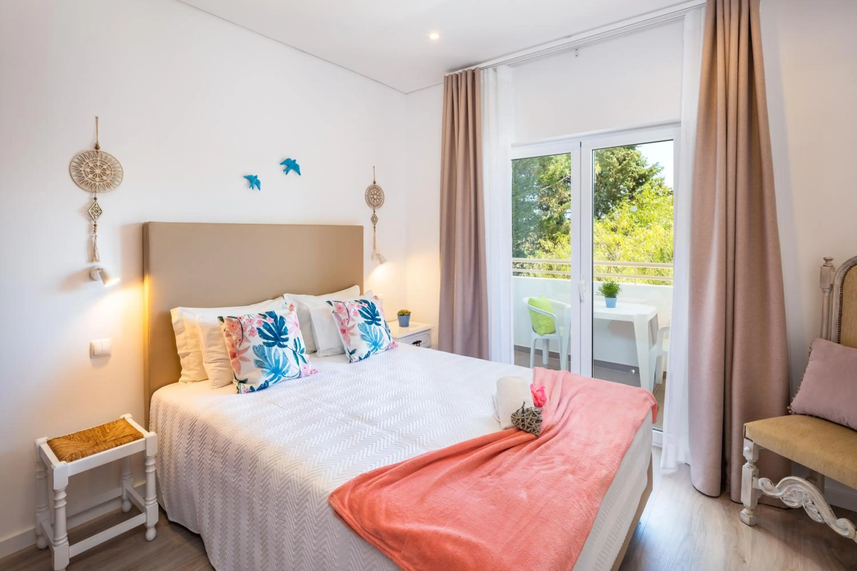 Spring, Bed in Apartamentos Flor da Laranja, Albufeira by AlgarveBlossom