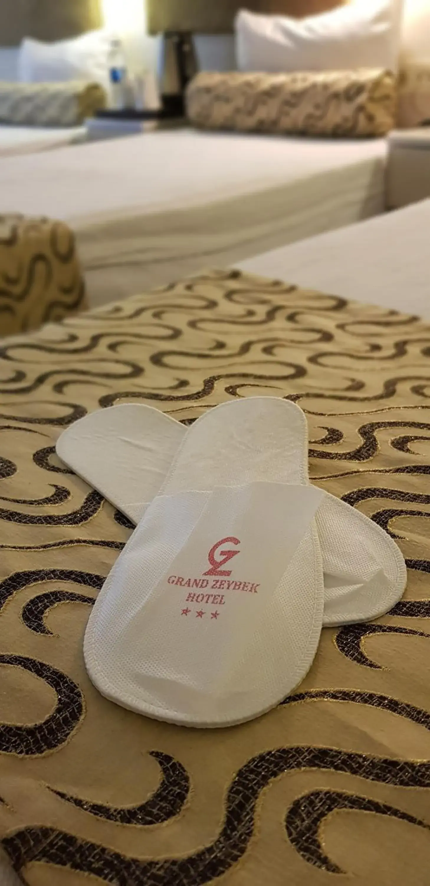 Bed in Grand Zeybek Hotel Bed in Grand Zeybek Hotel