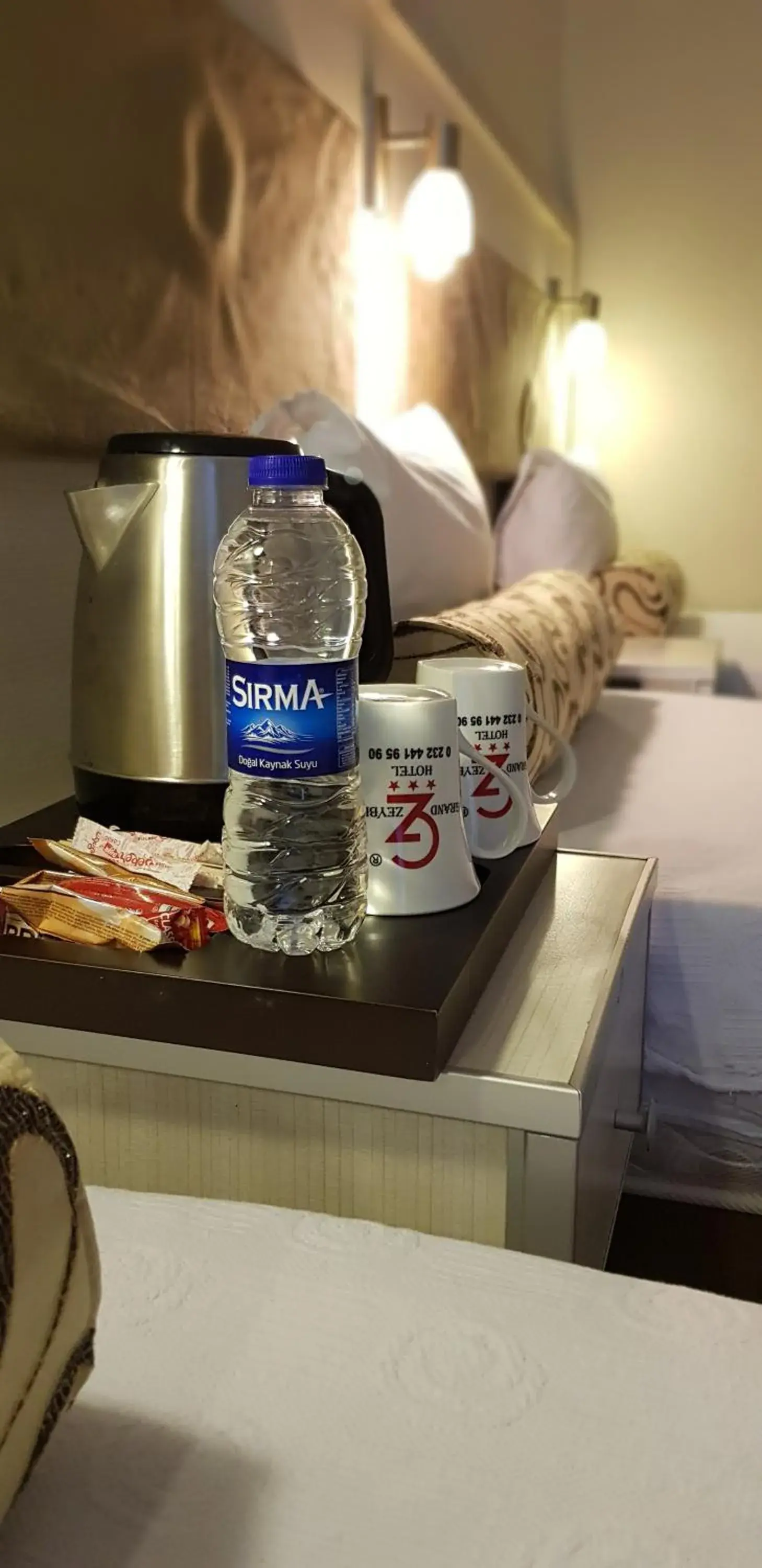 Bed in Grand Zeybek Hotel Bed in Grand Zeybek Hotel