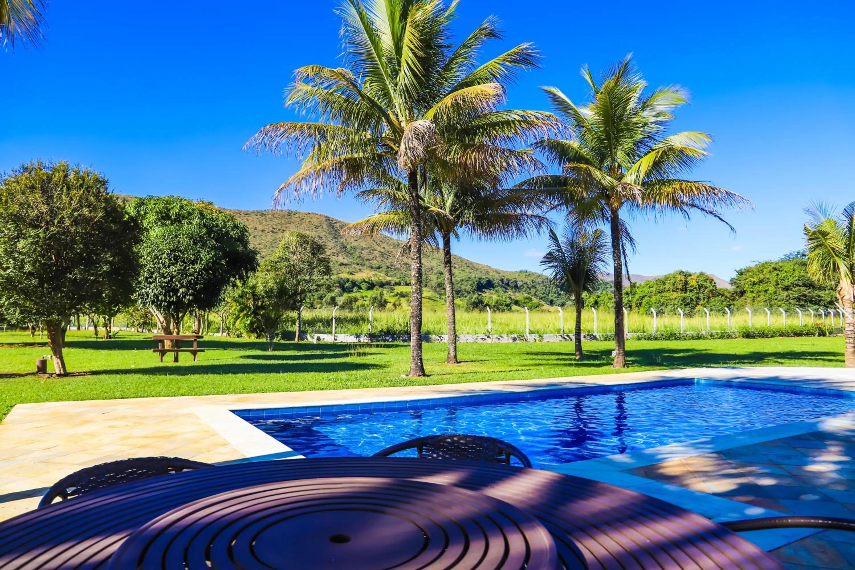 Swimming pool in Pousada Cateto - Zona Rural