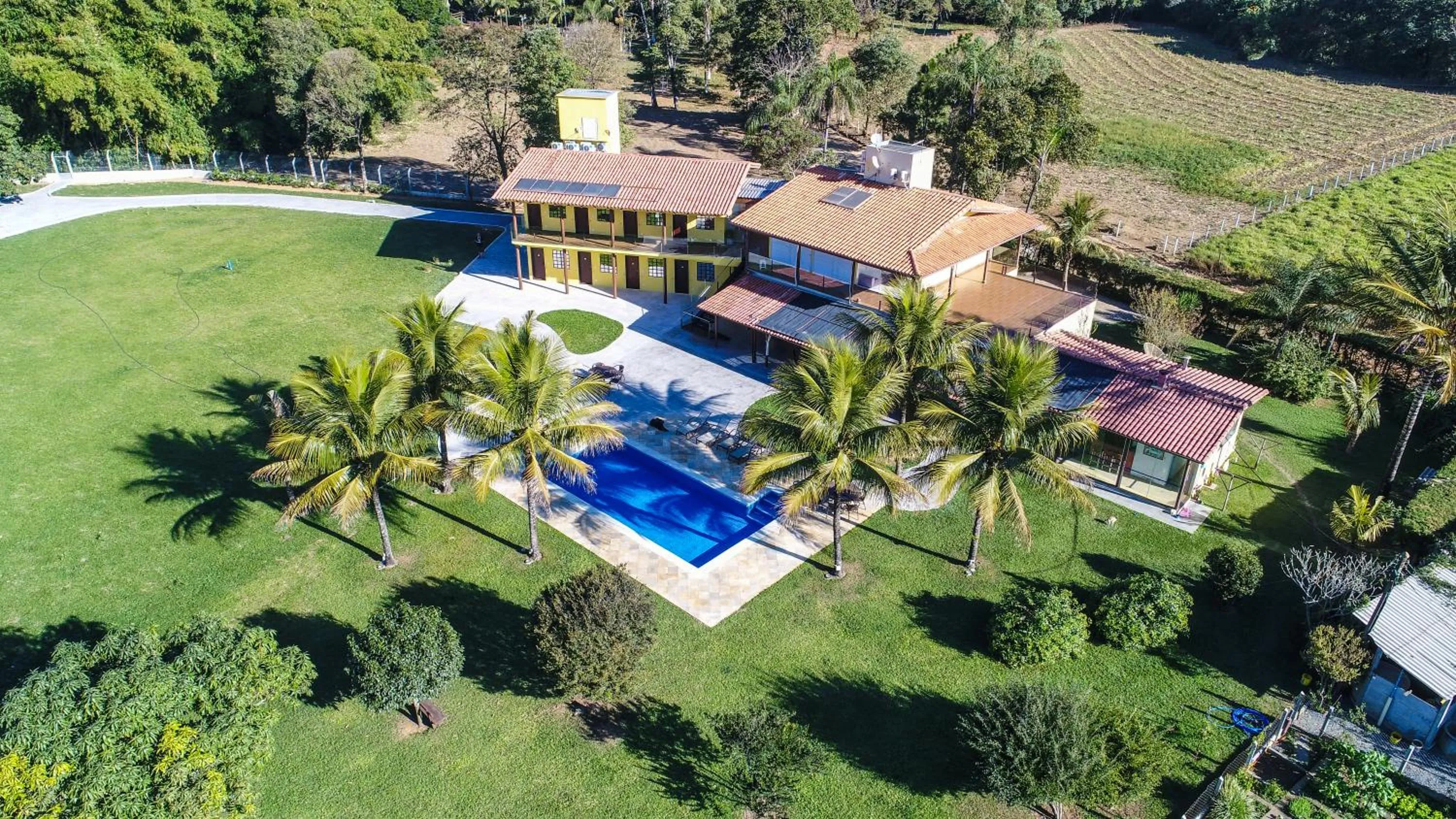 Swimming pool in Pousada Cateto - Zona Rural