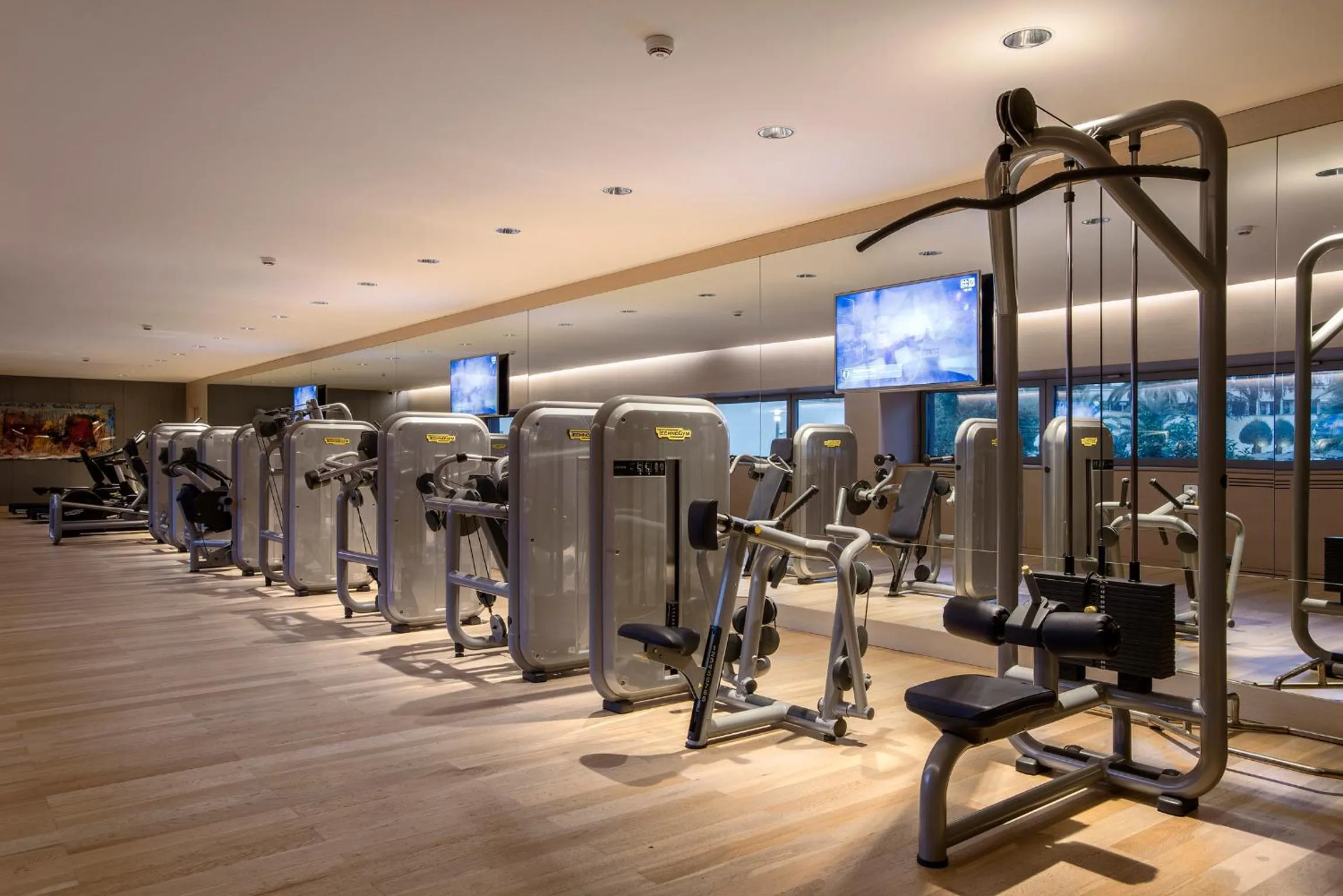 Fitness centre/facilities in Ergife Palace Hotel