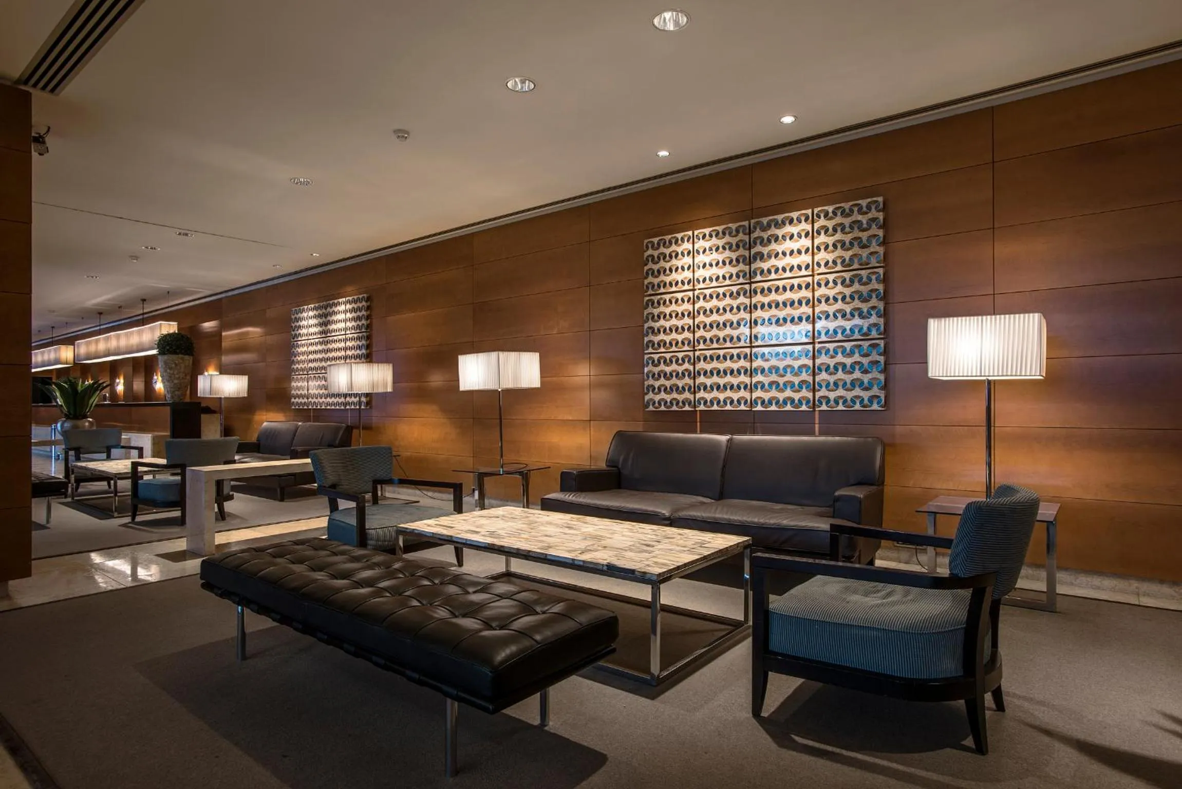 Lobby or reception in Ergife Palace Hotel