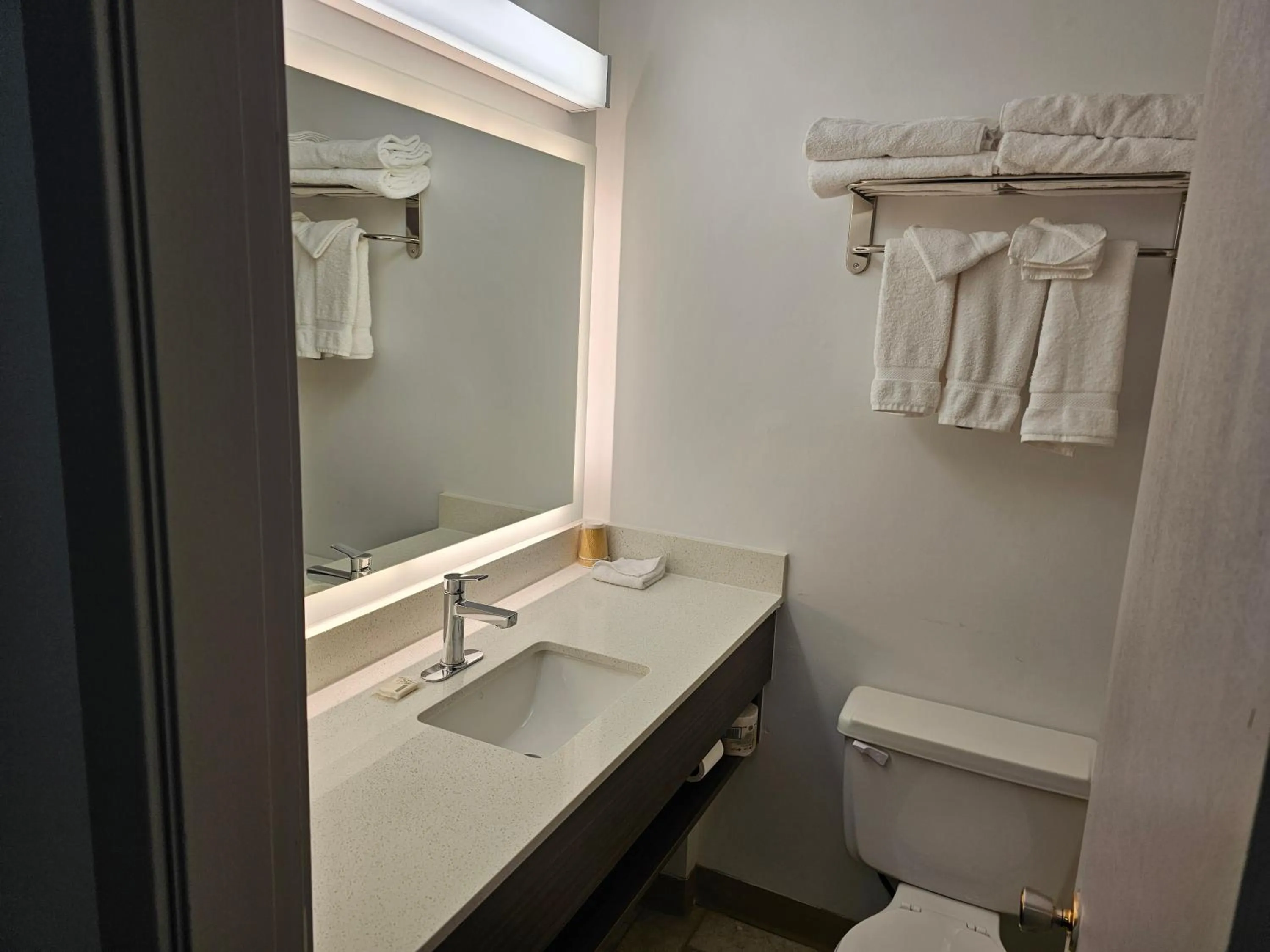 Bathroom in Days Inn by Wyndham Swift Current