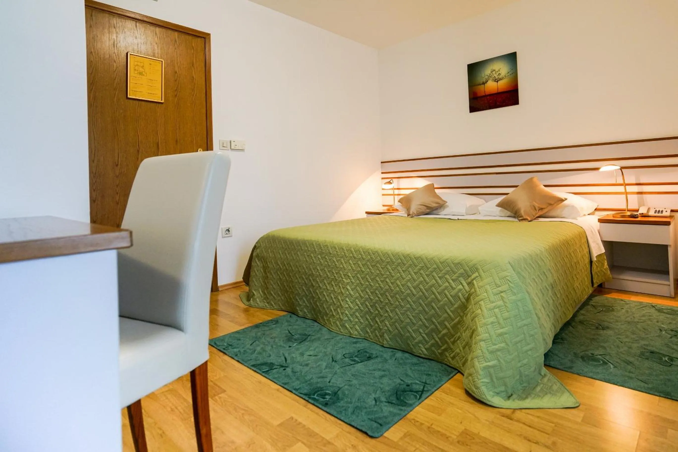 Bed in Hotel Belvedere