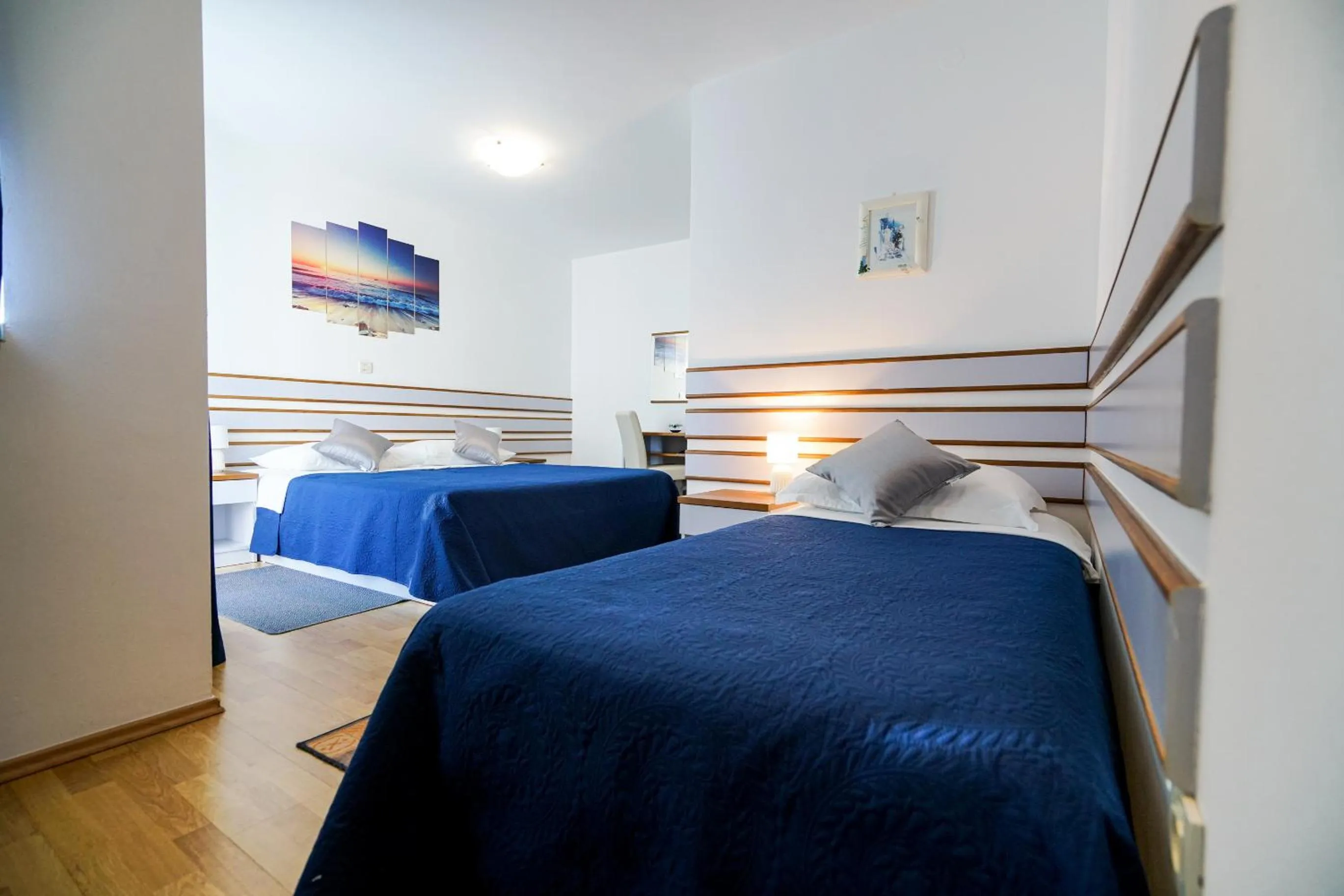 Bed in Hotel Belvedere