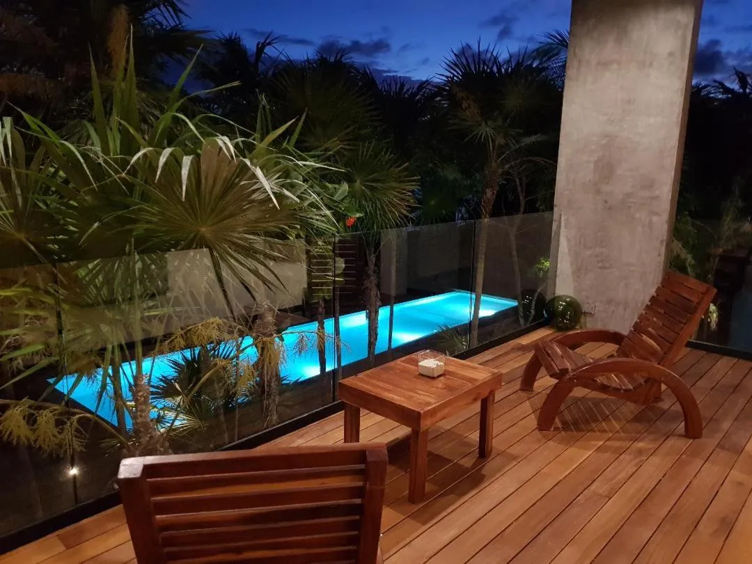 Pool view in Tulsayab luxury development