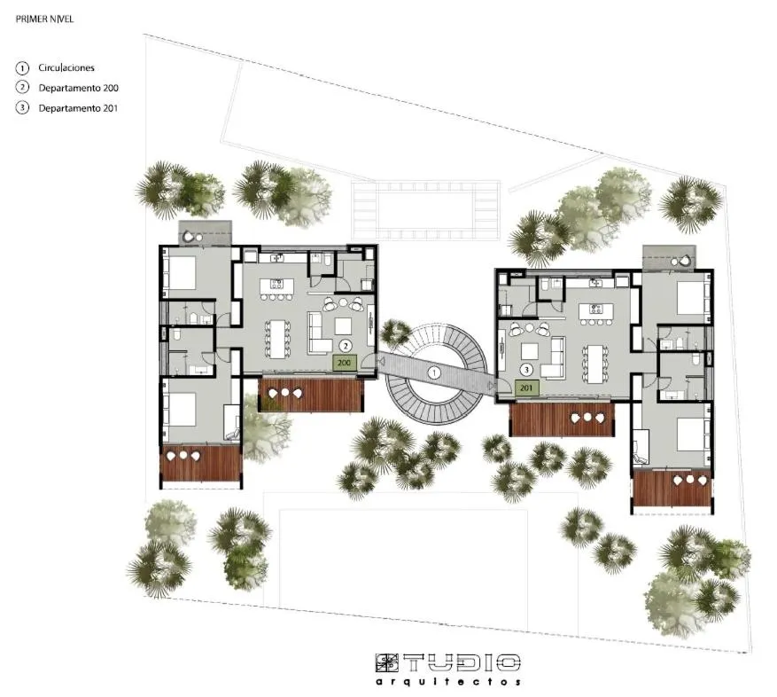 Floor plan in Tulsayab luxury development