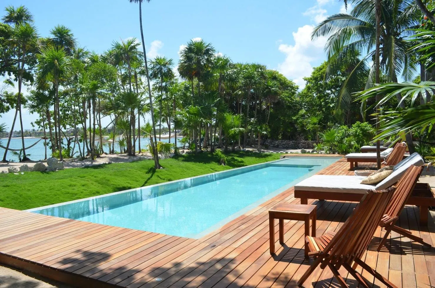 Swimming pool in Tulsayab luxury development