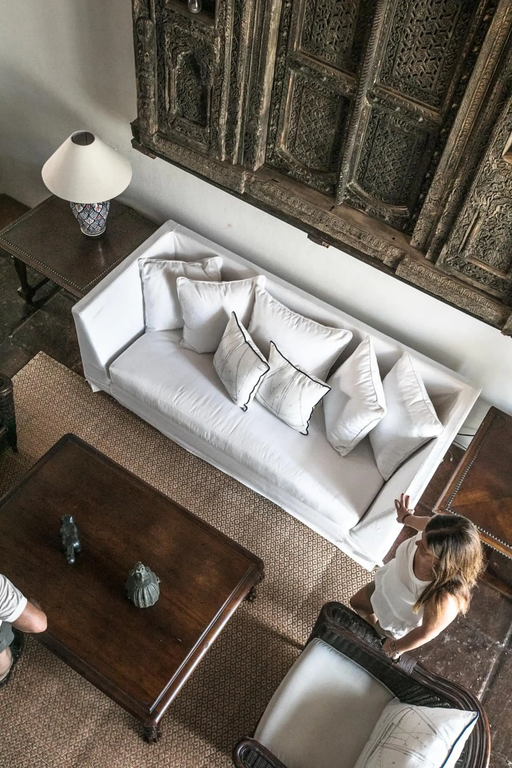 Living room in Amarla Boutique Hotel Cartagena Living room in Amarla Boutique Hotel Cartagena