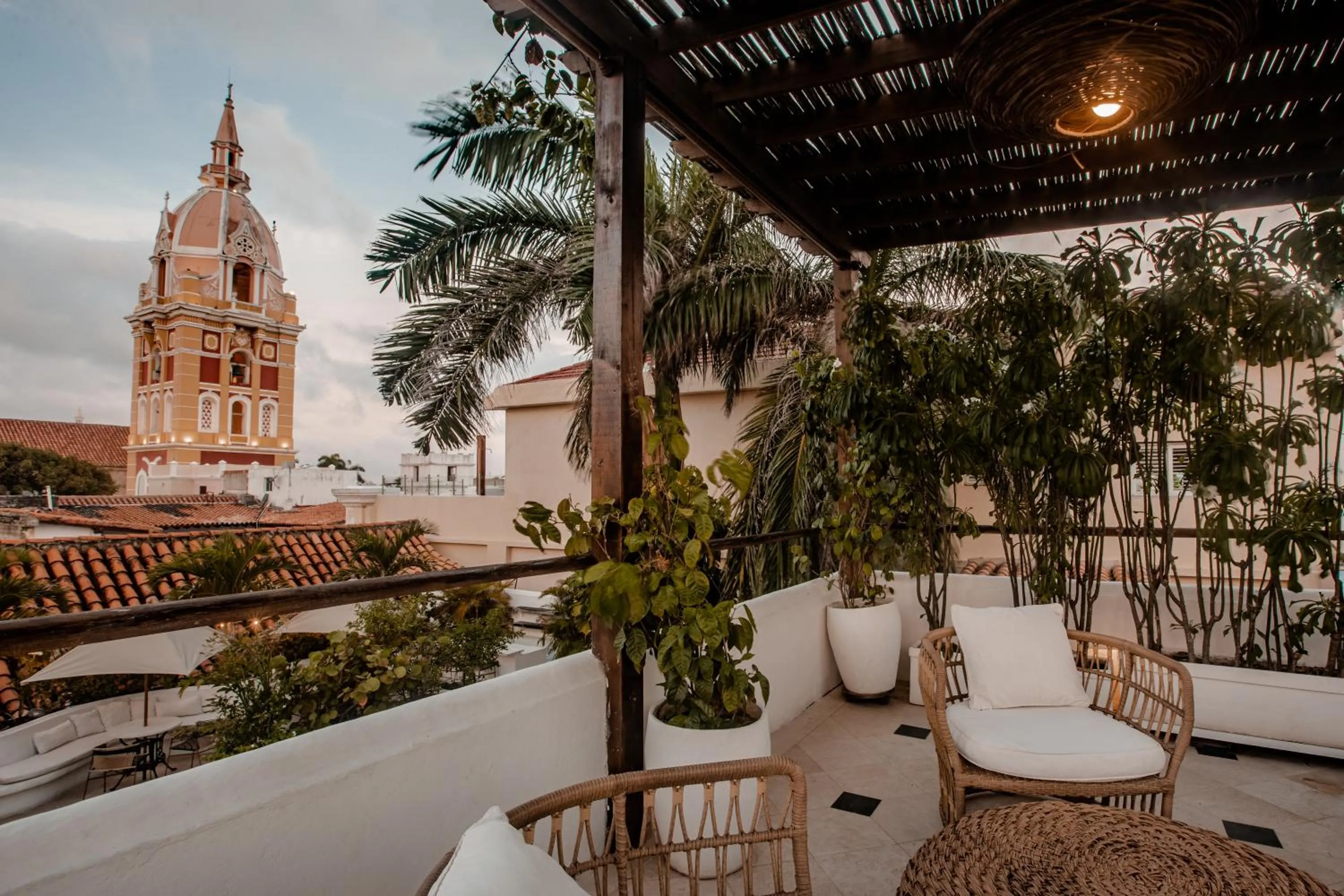 Balcony/Terrace in Amarla Boutique Hotel Cartagena