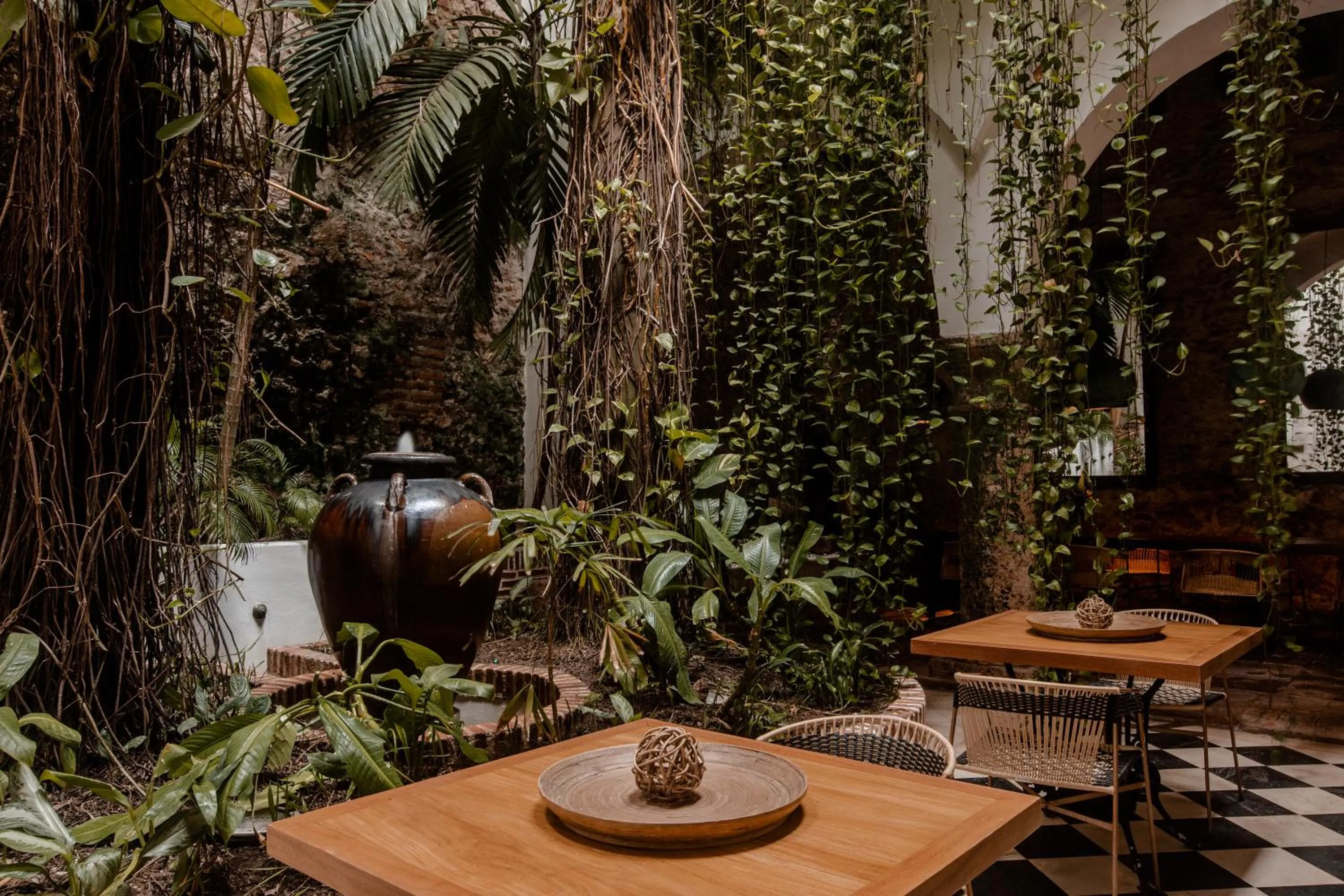 Patio in Amarla Boutique Hotel Cartagena