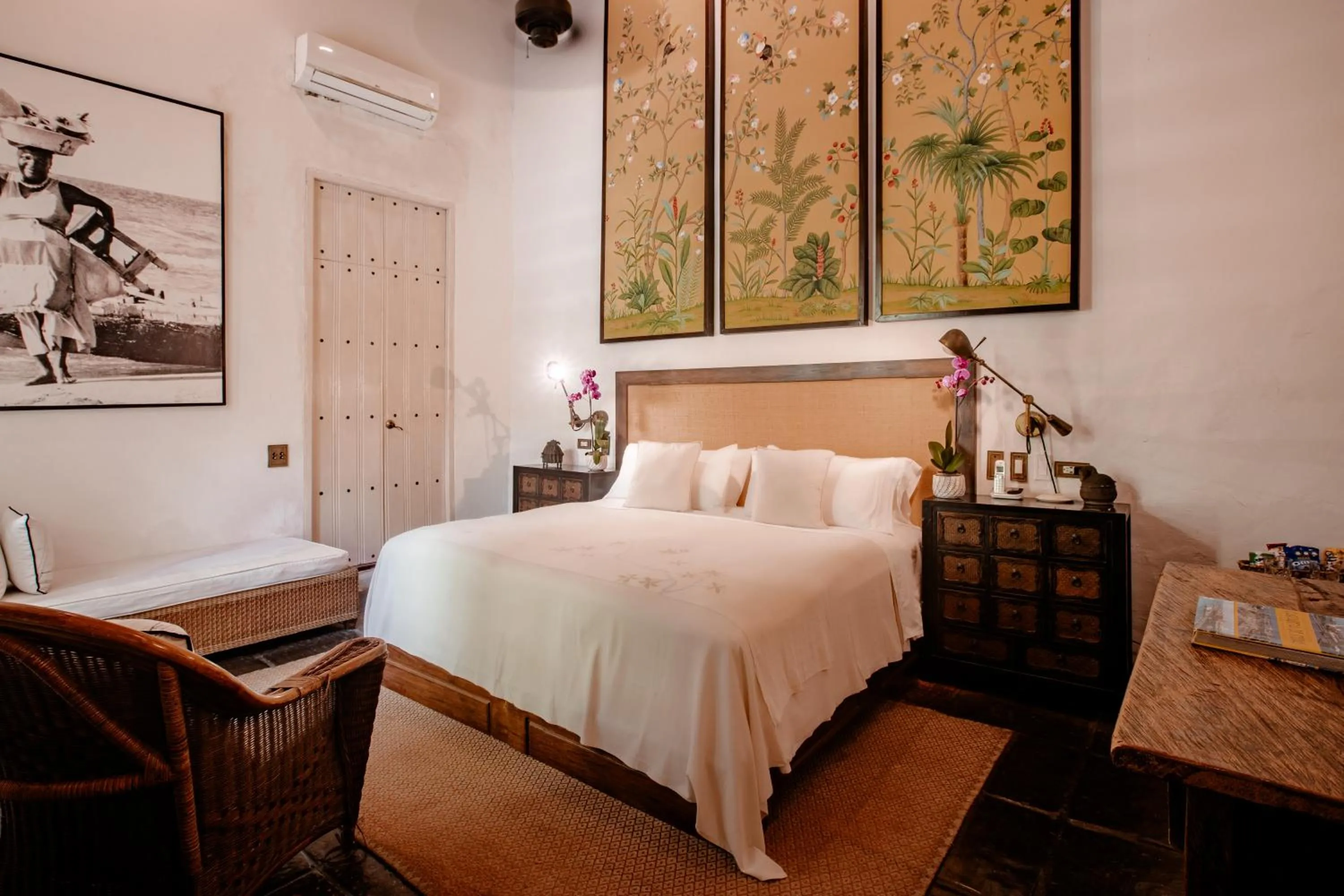 Bed in Amarla Boutique Hotel Cartagena
