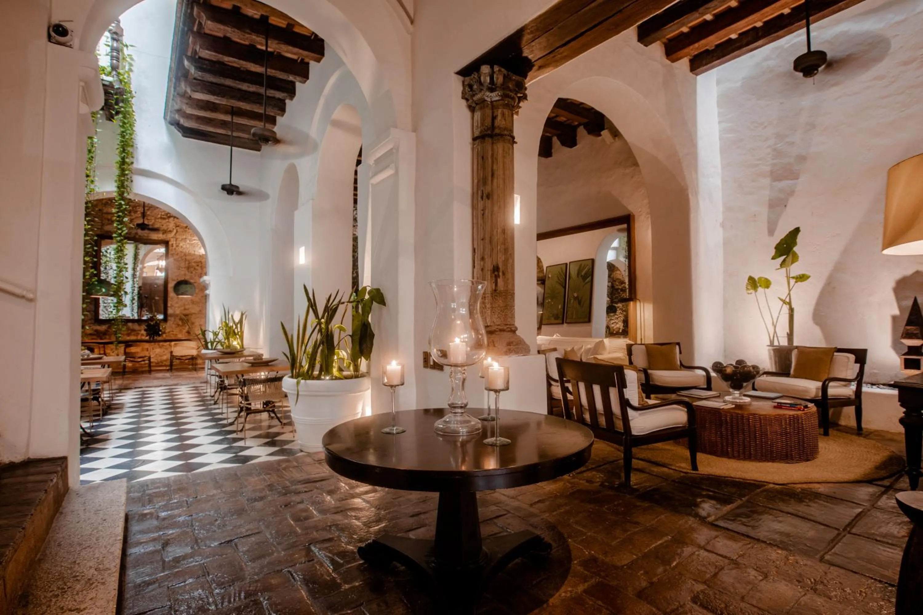 Living room in Amarla Boutique Hotel Cartagena