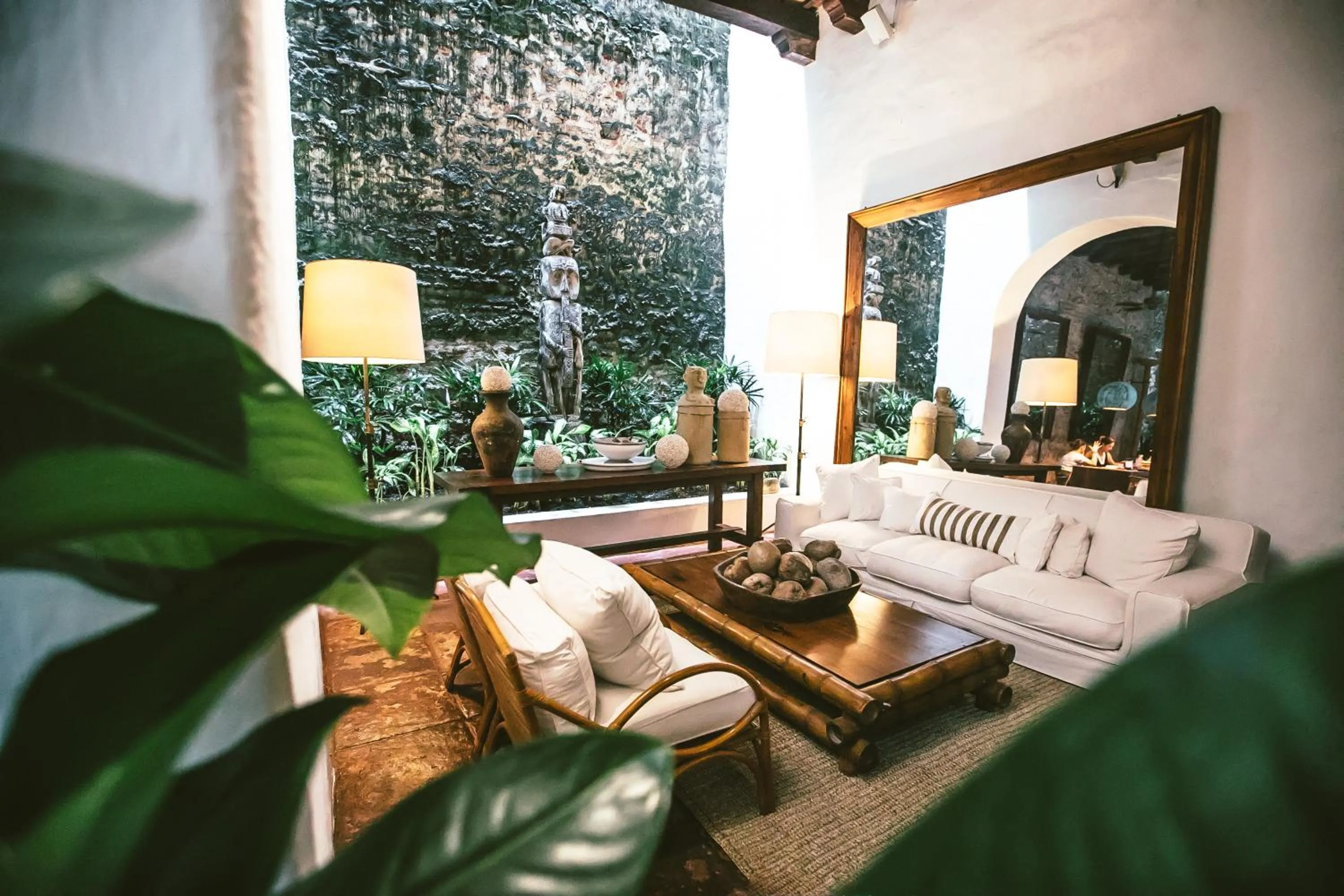 Living room in Amarla Boutique Hotel Cartagena