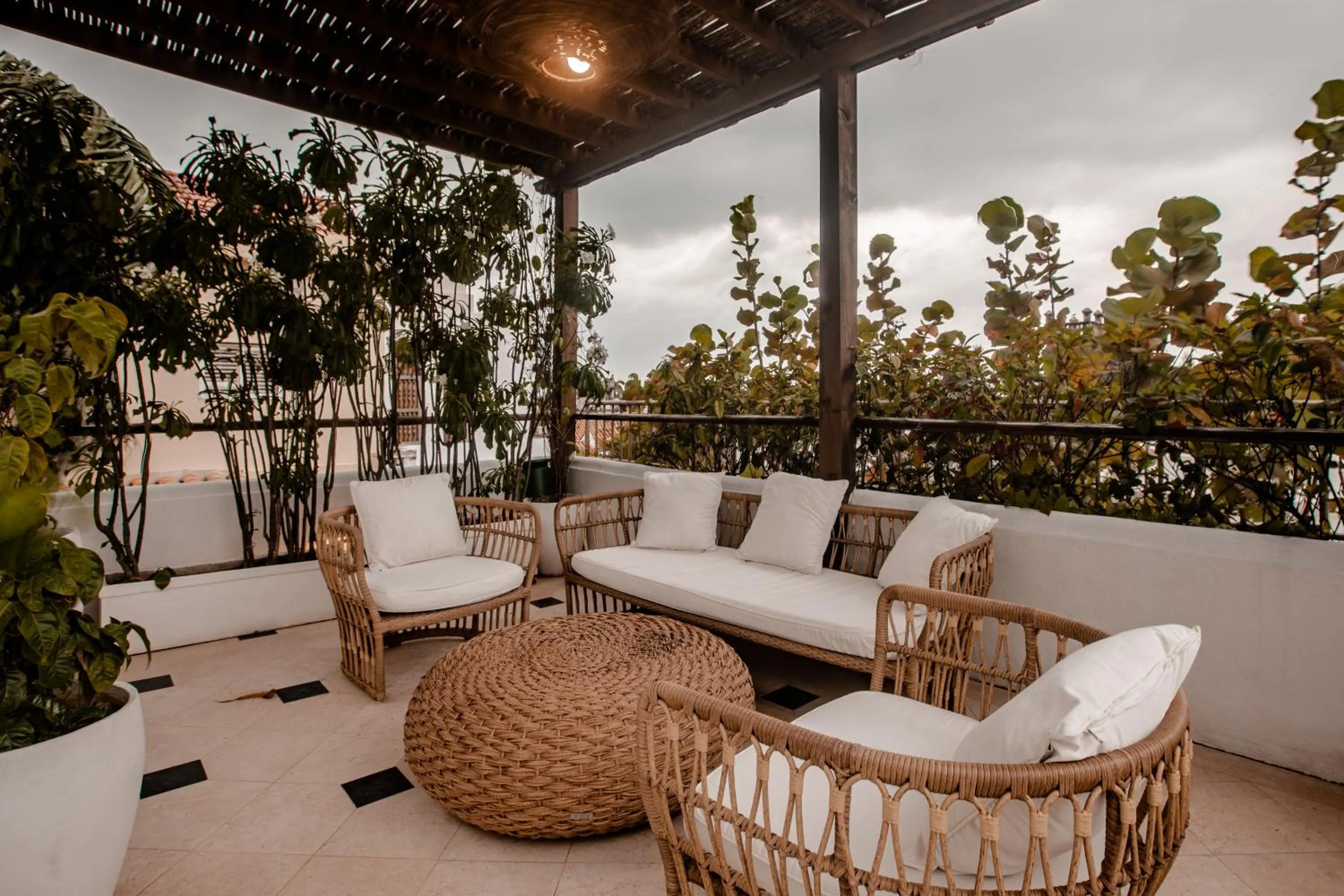 Living room in Amarla Boutique Hotel Cartagena