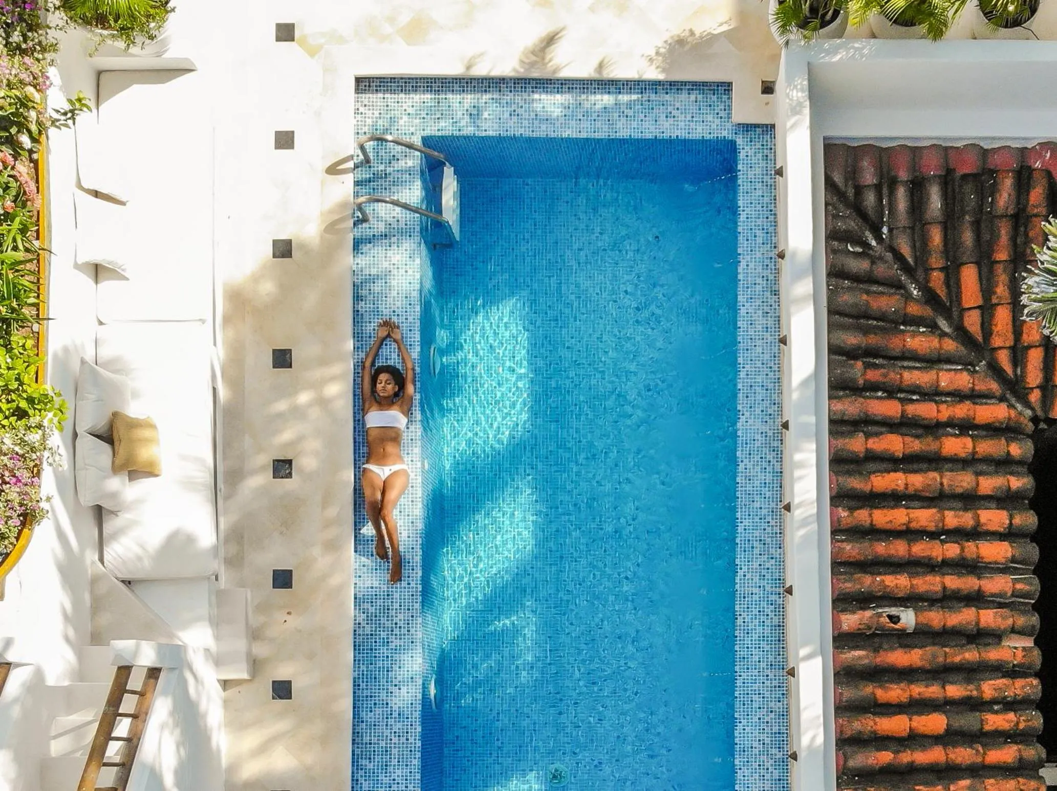 Swimming pool in Amarla Boutique Hotel Cartagena