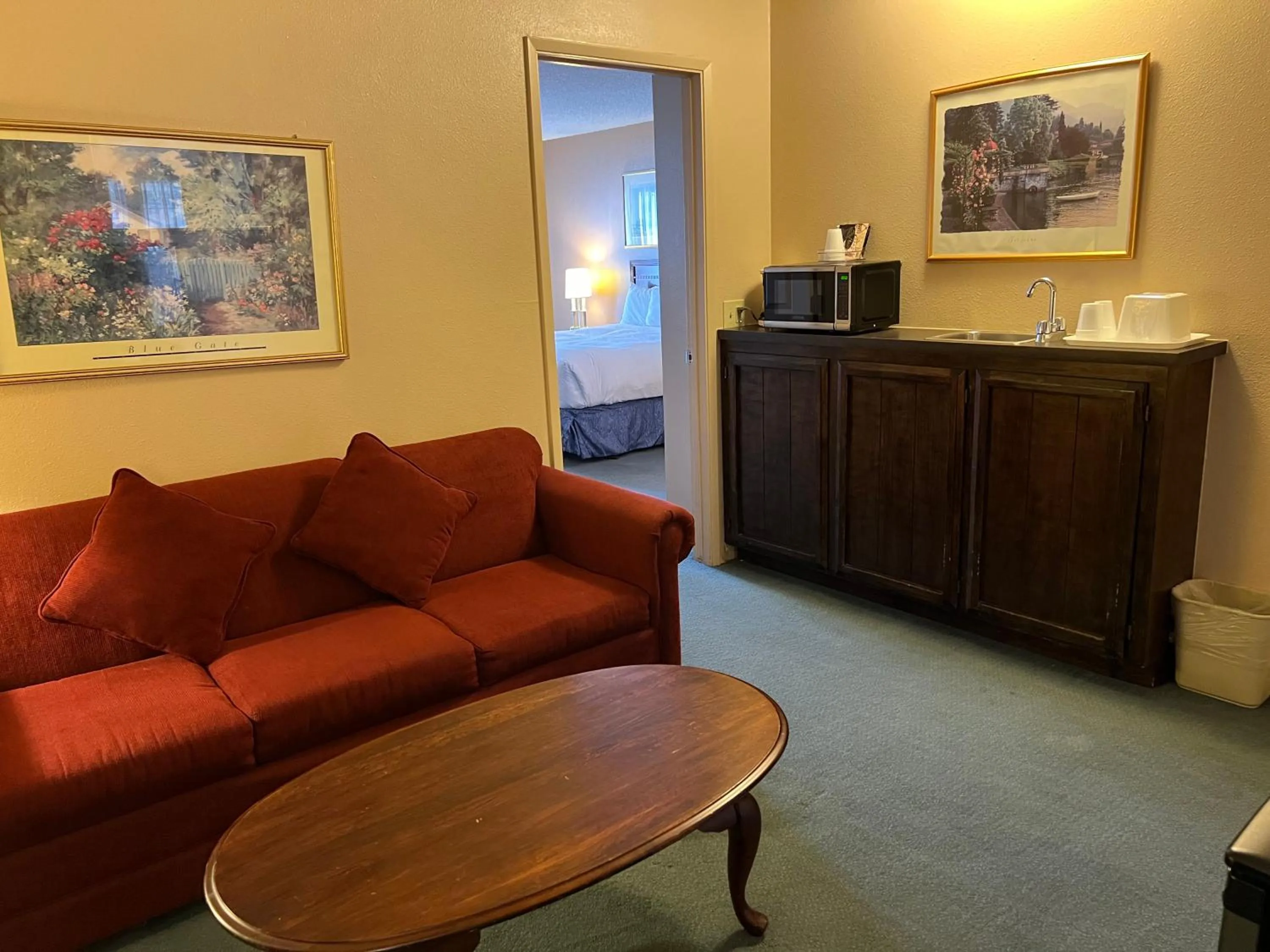Living room in Hardman House