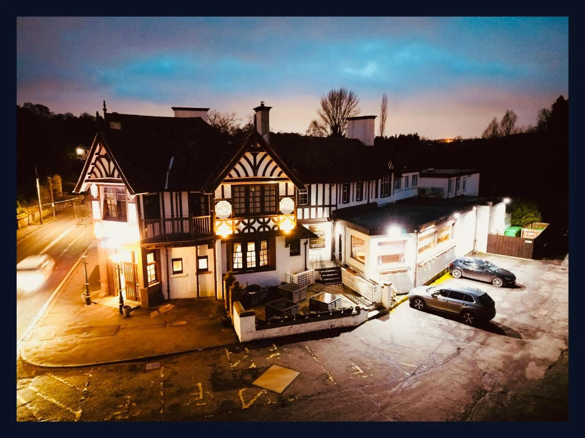 Property building in The Popinjay Hotel