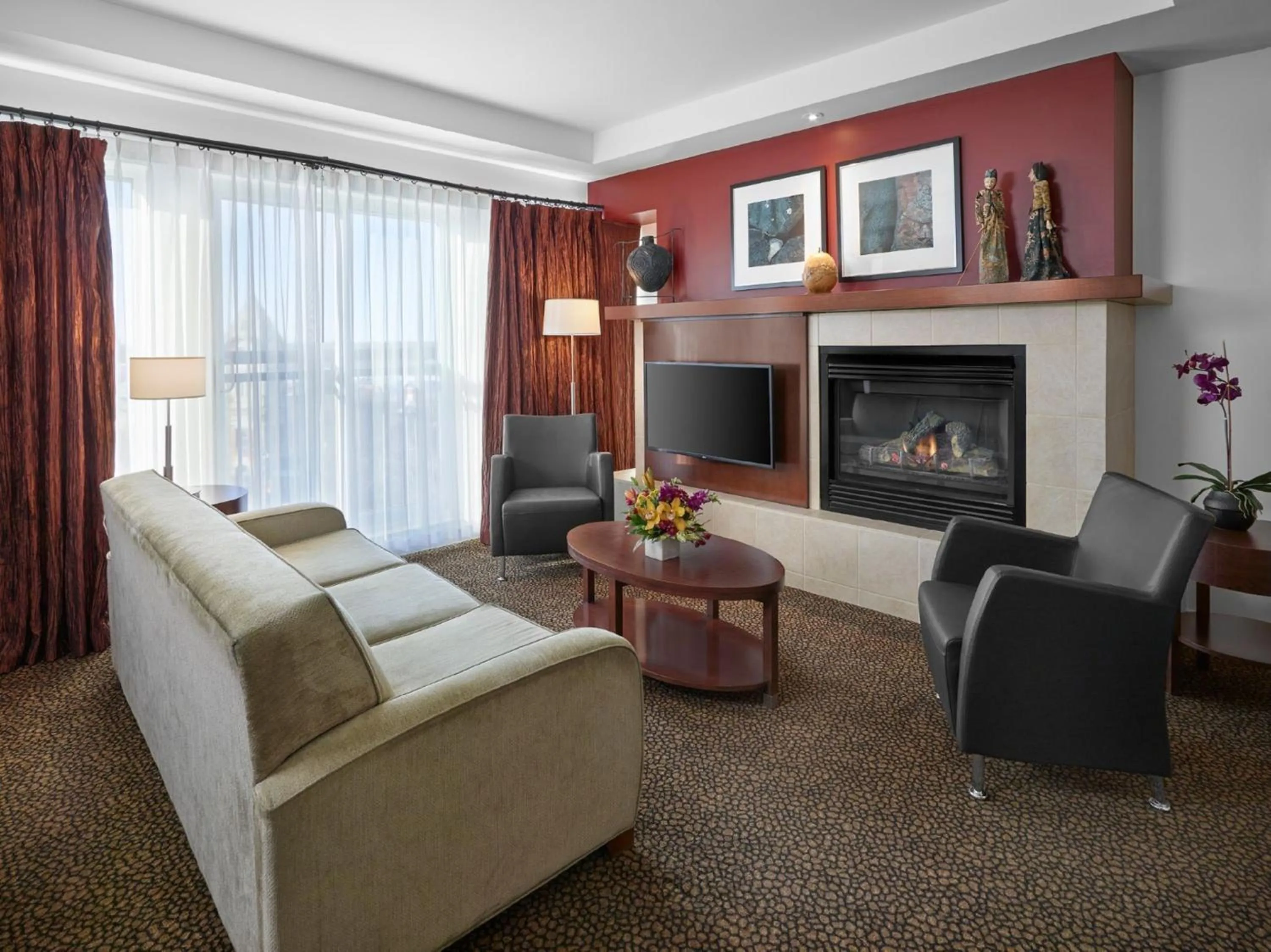 Living room in Metterra Hotel on Whyte