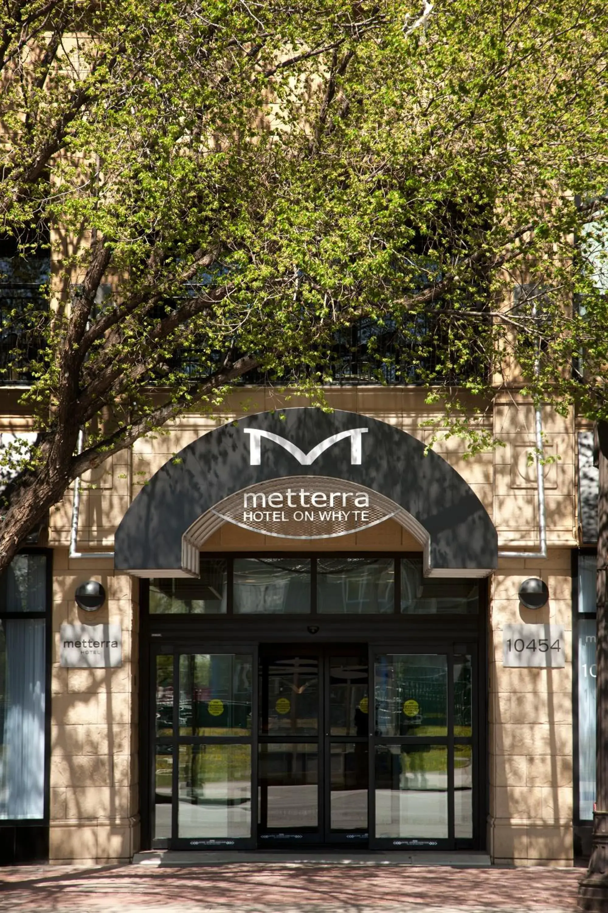 Facade/entrance in Metterra Hotel on Whyte Facade/entrance in Metterra Hotel on Whyte