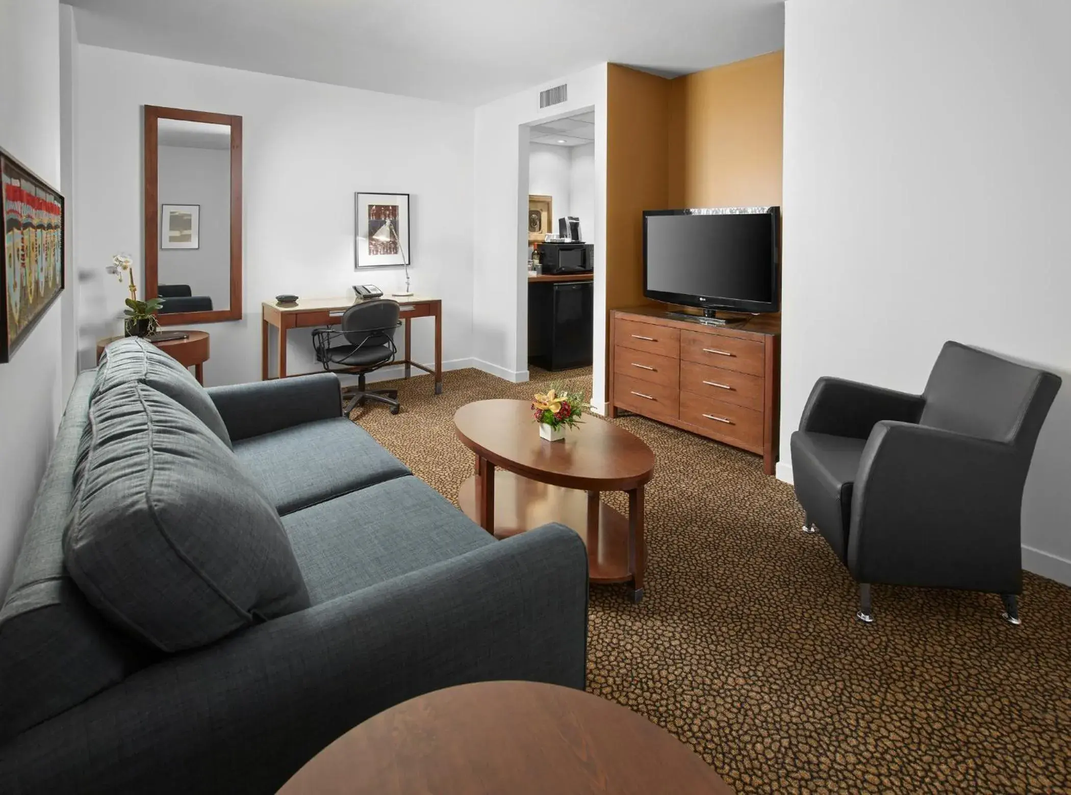 Living room in Metterra Hotel on Whyte Living room in Metterra Hotel on Whyte