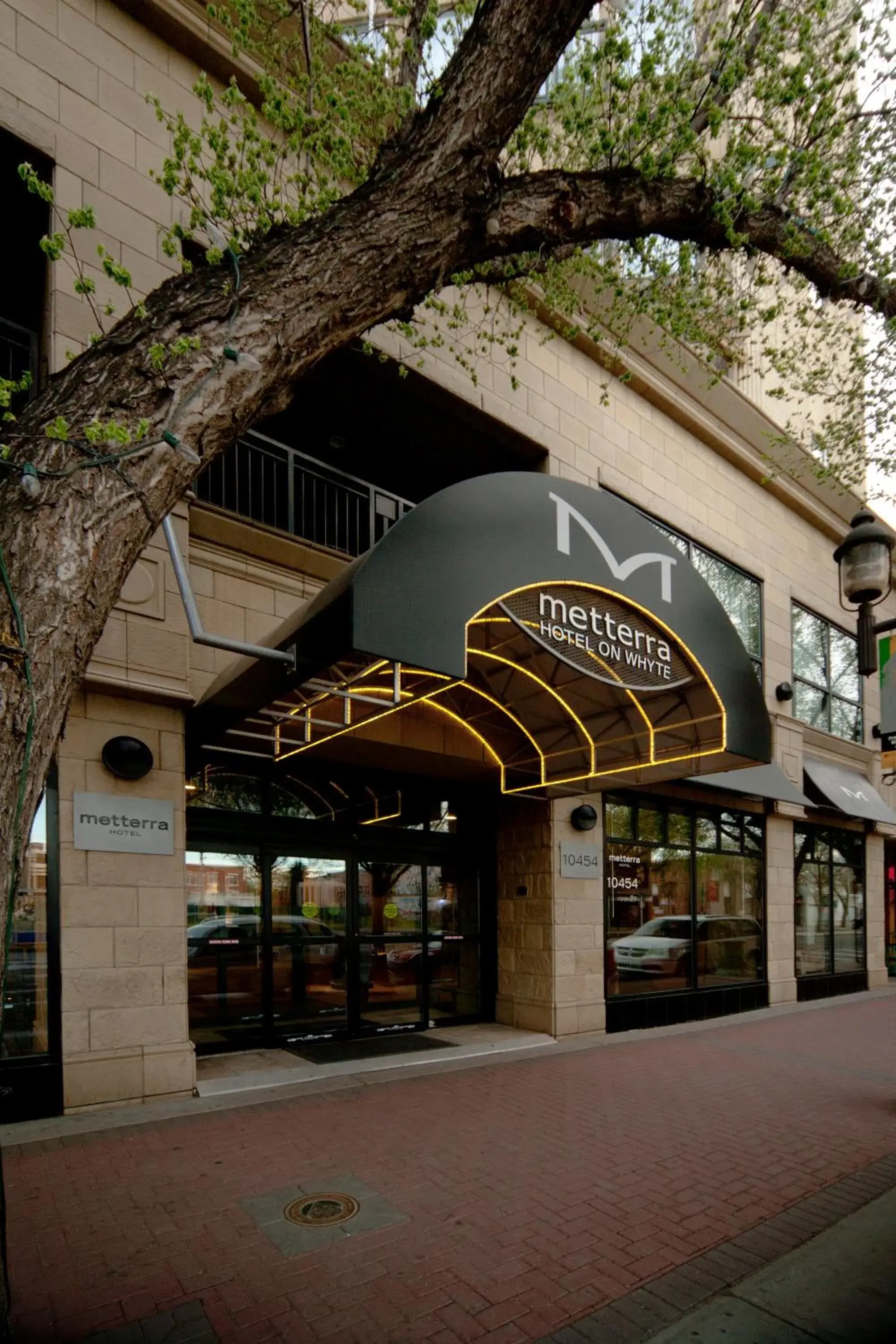 Facade/entrance in Metterra Hotel on Whyte Facade/entrance in Metterra Hotel on Whyte