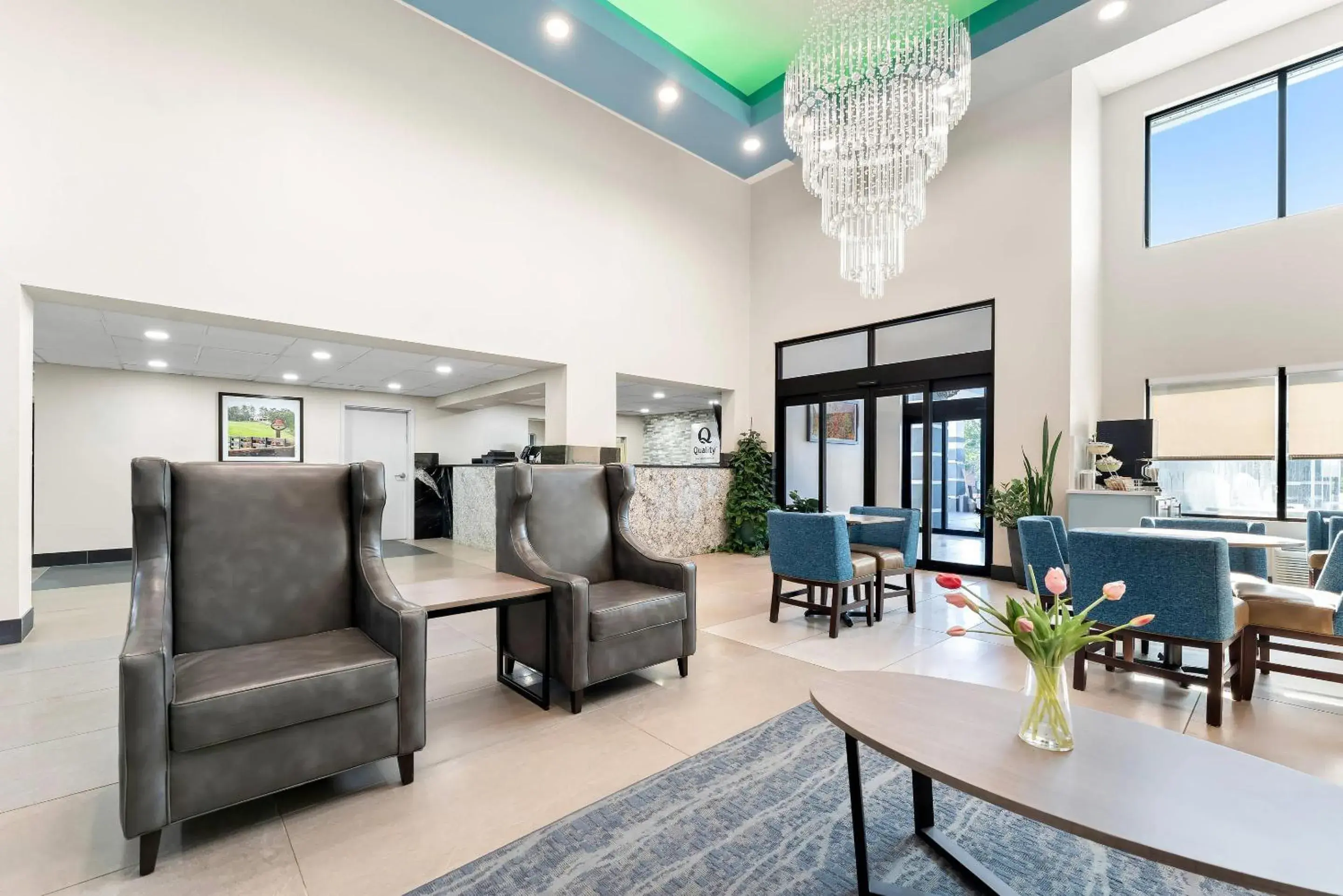 Lobby or reception in Quality Inn Sandersville Lobby or reception in Quality Inn Sandersville