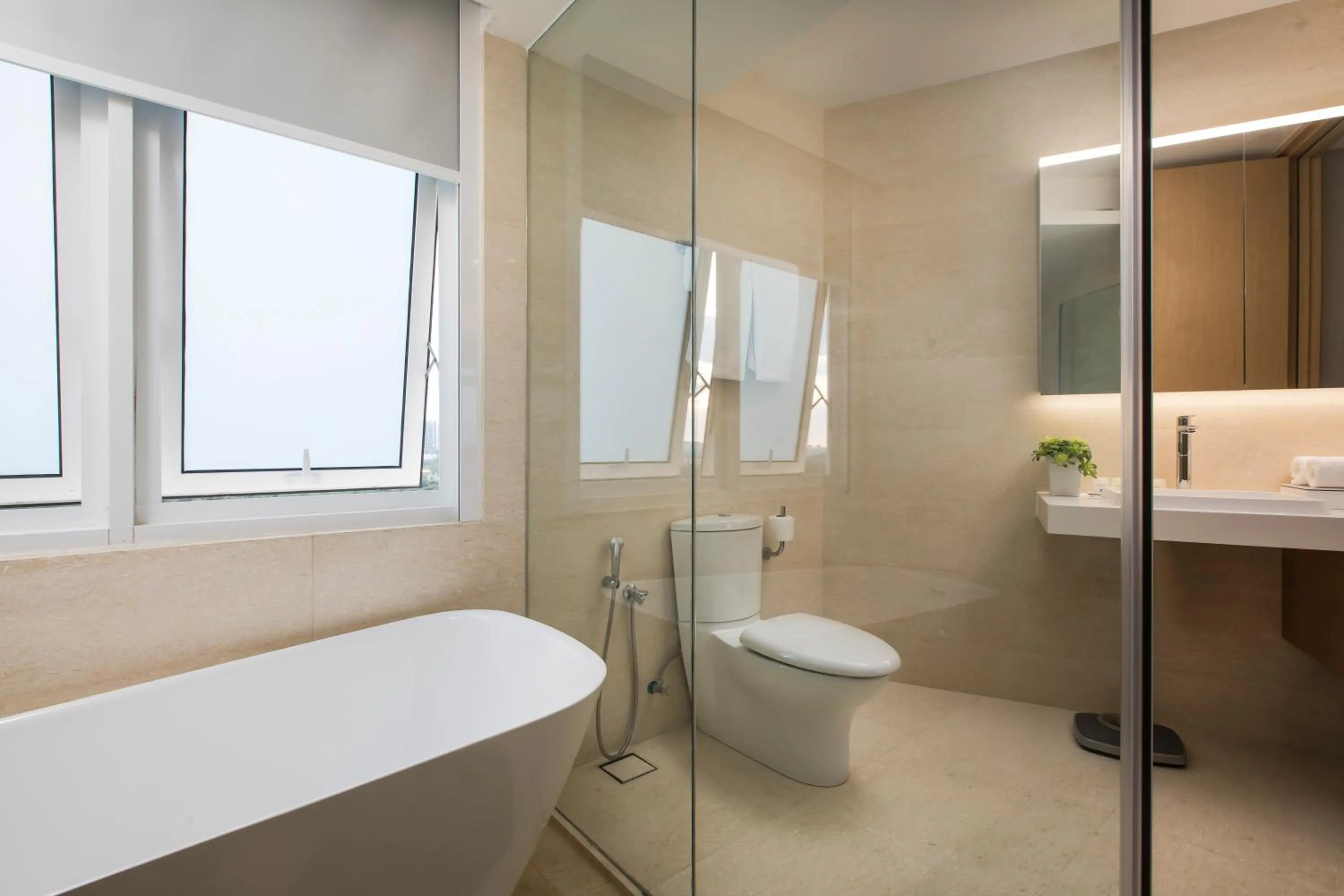 Bathroom in Pinetree Marina Resort