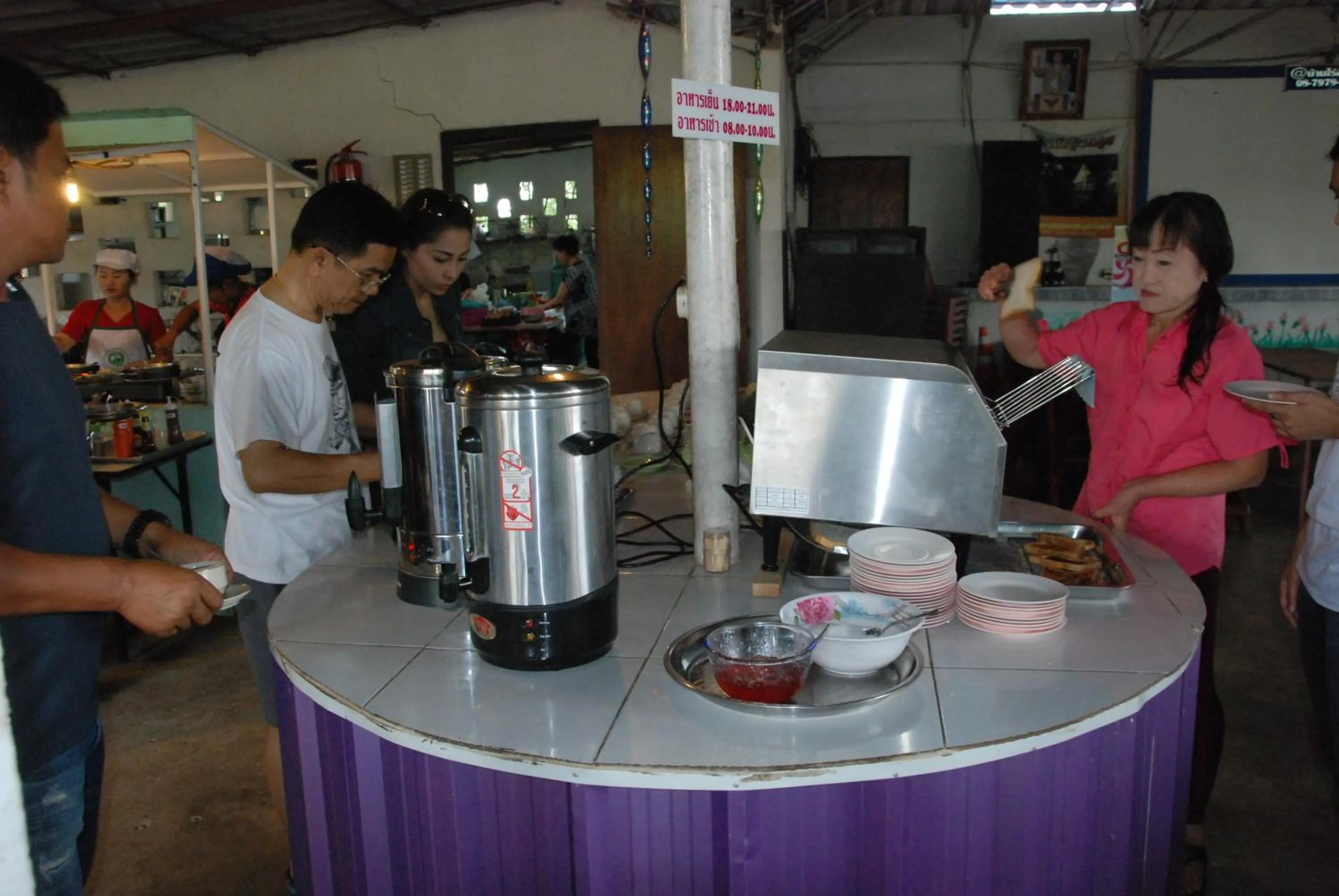 Breakfast in ฺBaan Rai Ing Doi