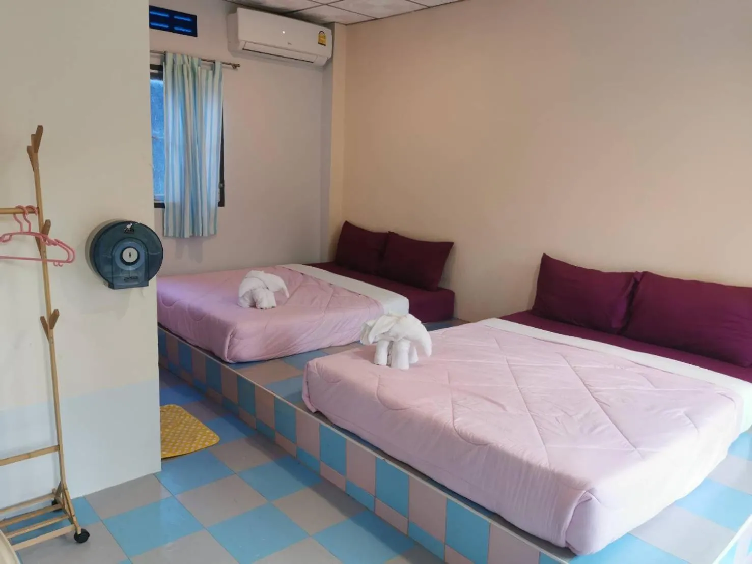 Bed in ฺBaan Rai Ing Doi
