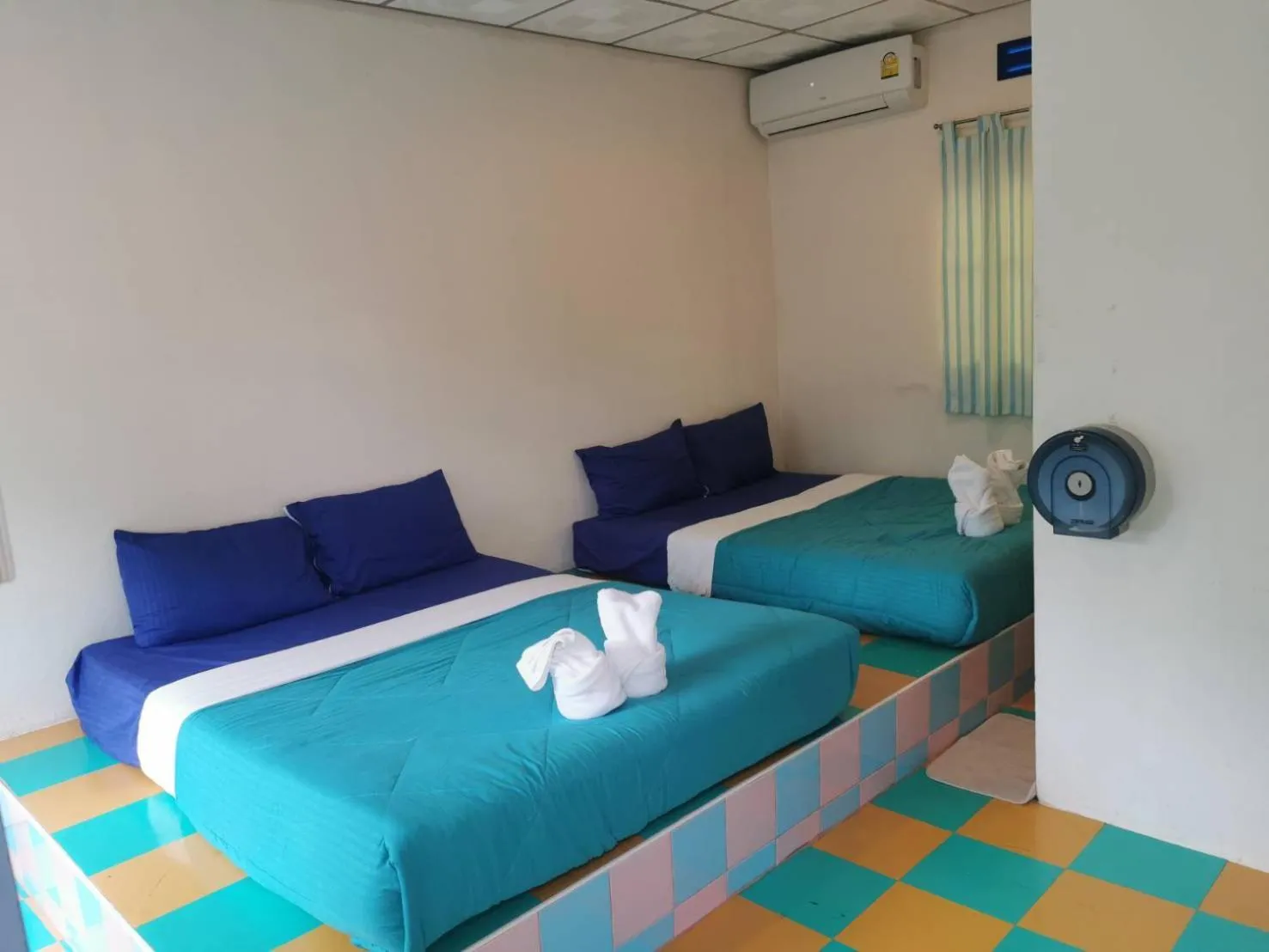 Bed in ฺBaan Rai Ing Doi