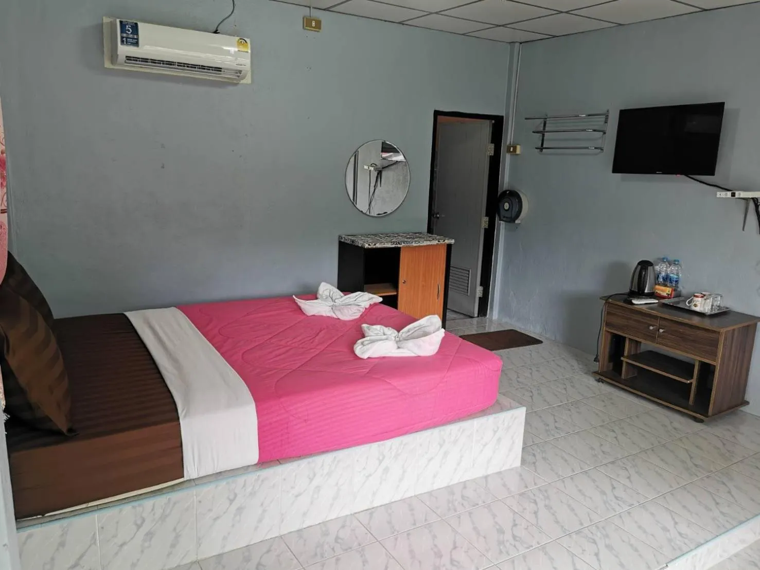 Bed in ฺBaan Rai Ing Doi