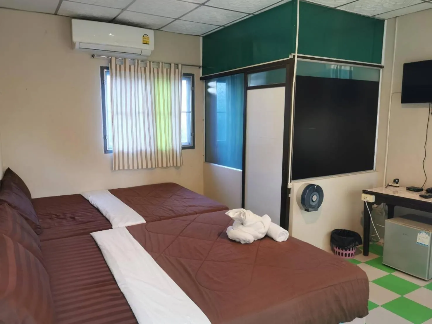Bed in ฺBaan Rai Ing Doi