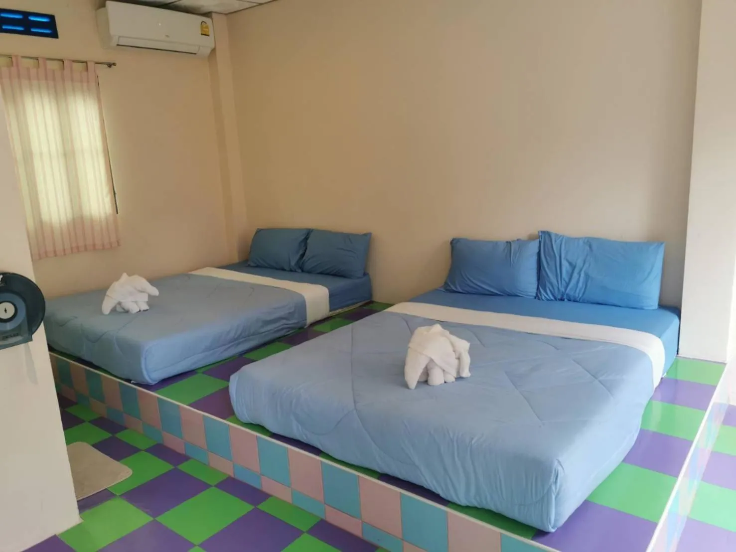 Bed in ฺBaan Rai Ing Doi