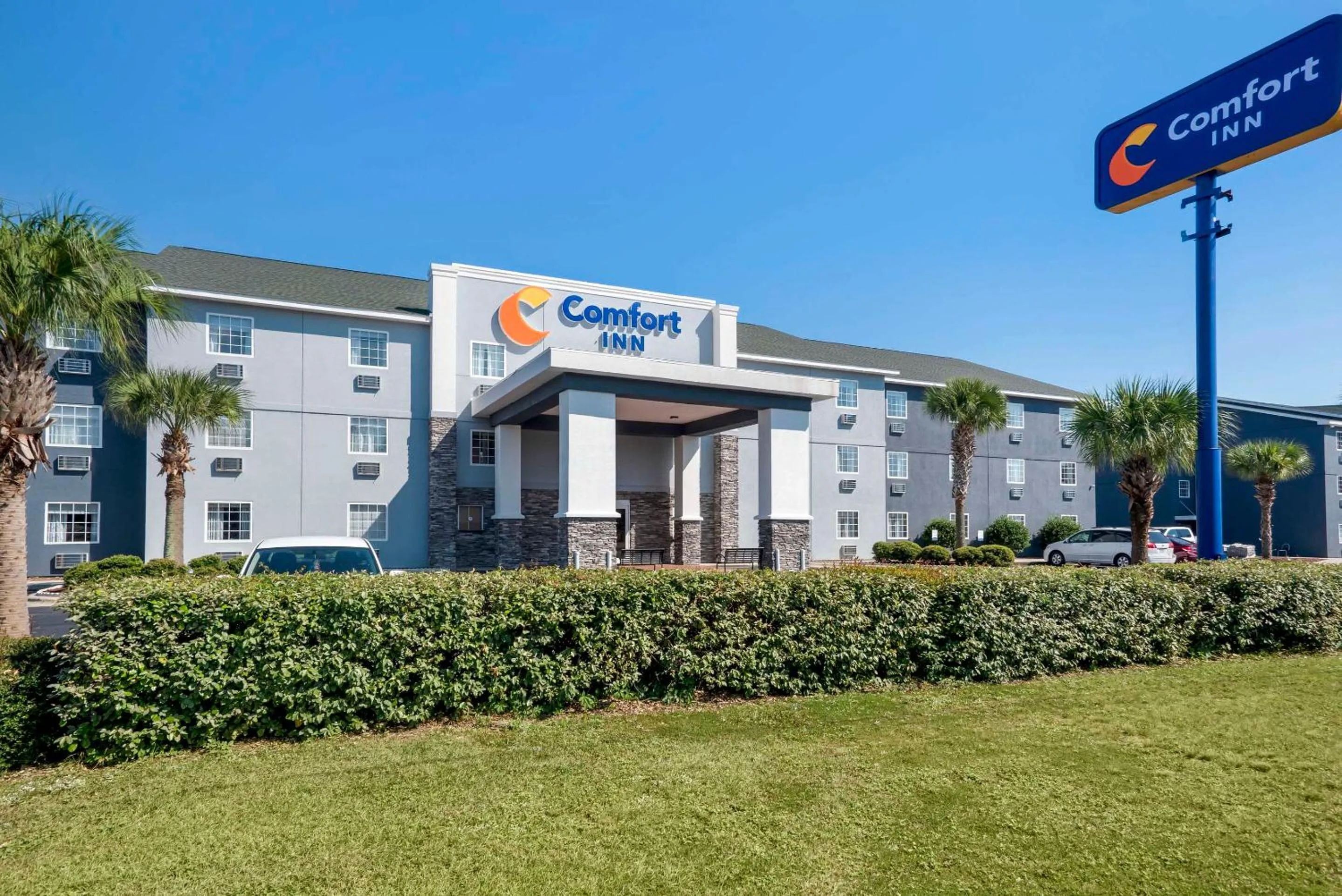 Property building in Comfort Inn Pensacola near NAS Corry Station
