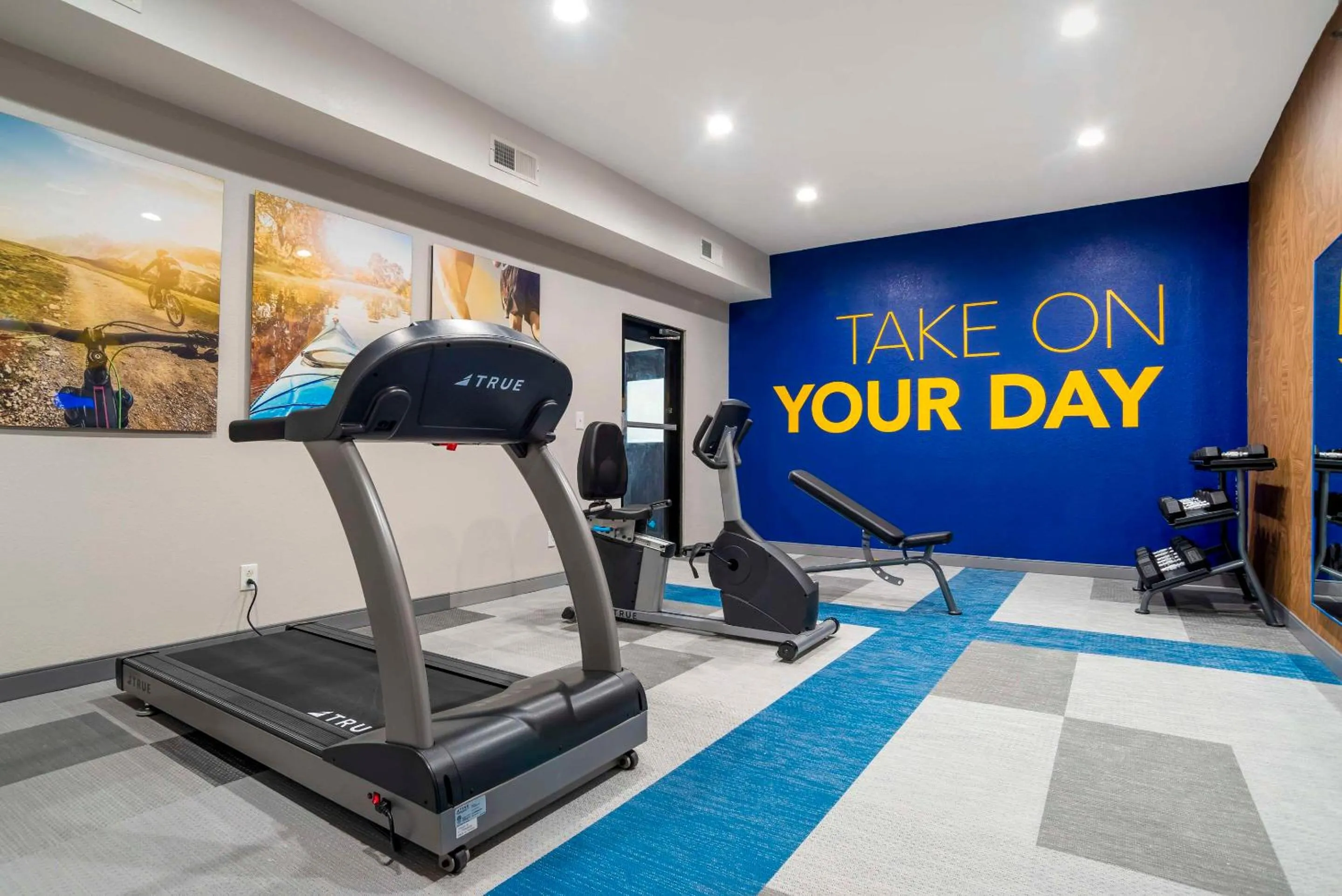 Fitness centre/facilities in Comfort Inn Pensacola near NAS Corry Station