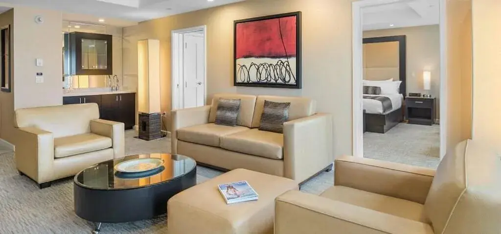 Bedroom in Agua Caliente Casino Rancho Mirage Bedroom in Agua Caliente Casino Rancho Mirage