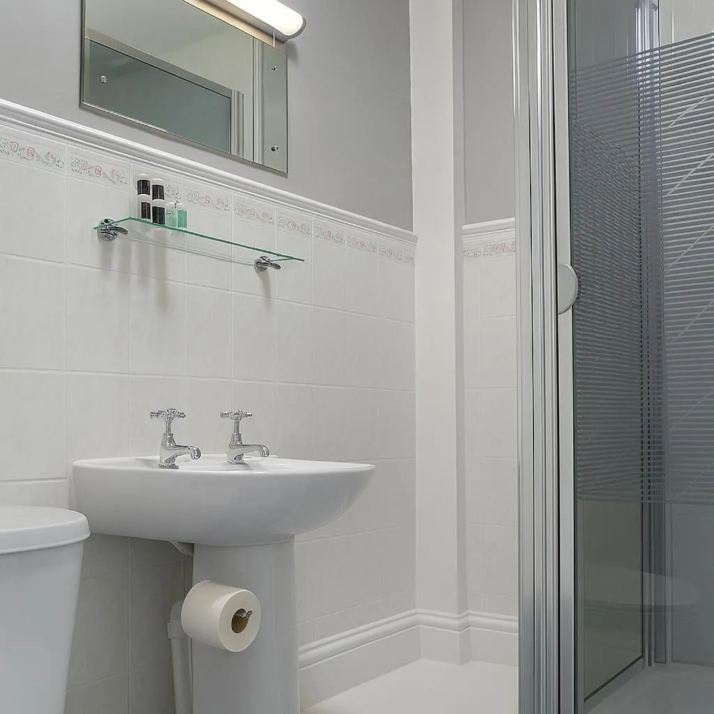 Shower in The Hand Hotel