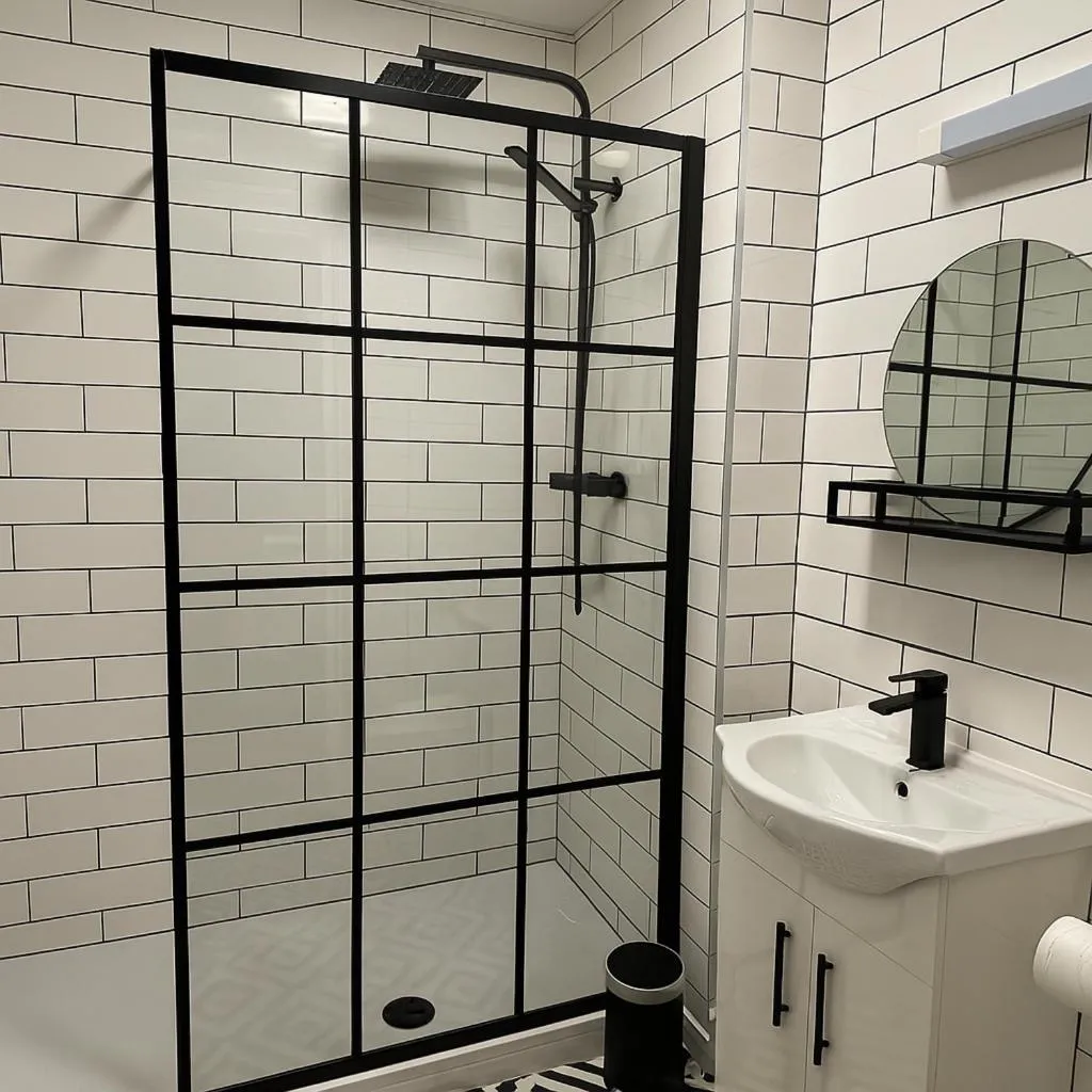 Shower in The Hand Hotel