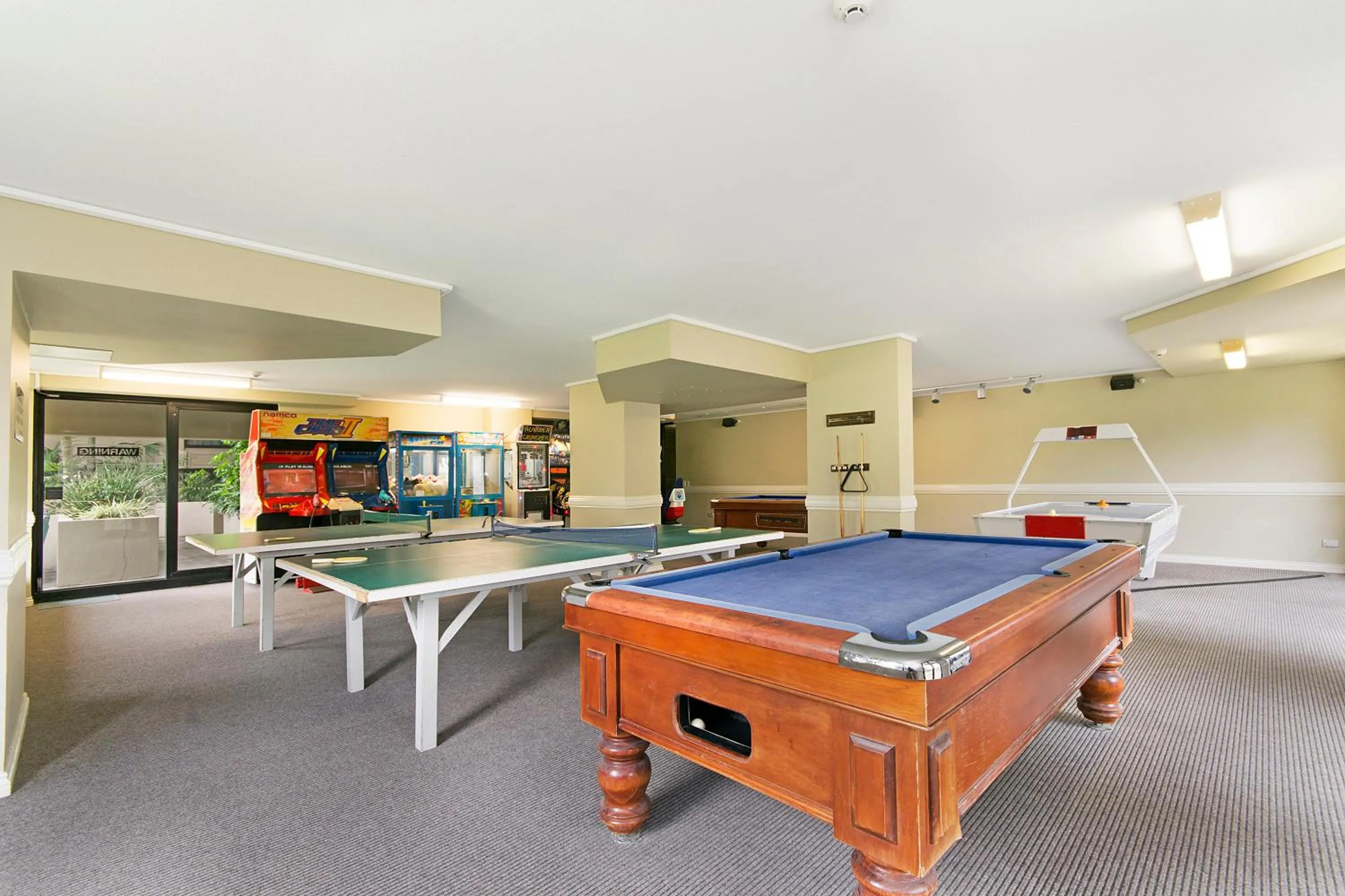 Game Room in Clubb Coolum Beach Resort Sunshine Coast