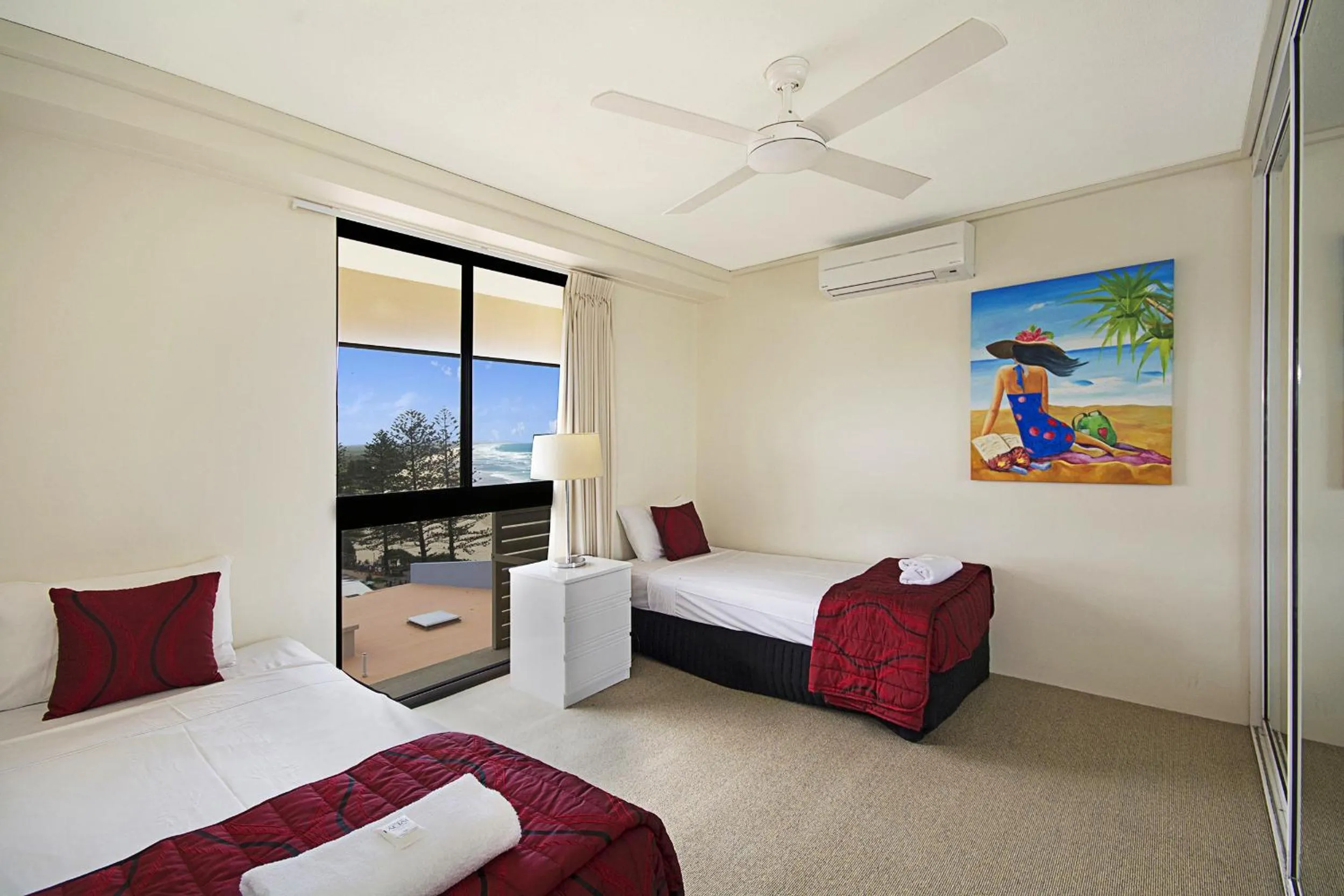 Bedroom, Bed in Clubb Coolum Beach Resort Sunshine Coast
