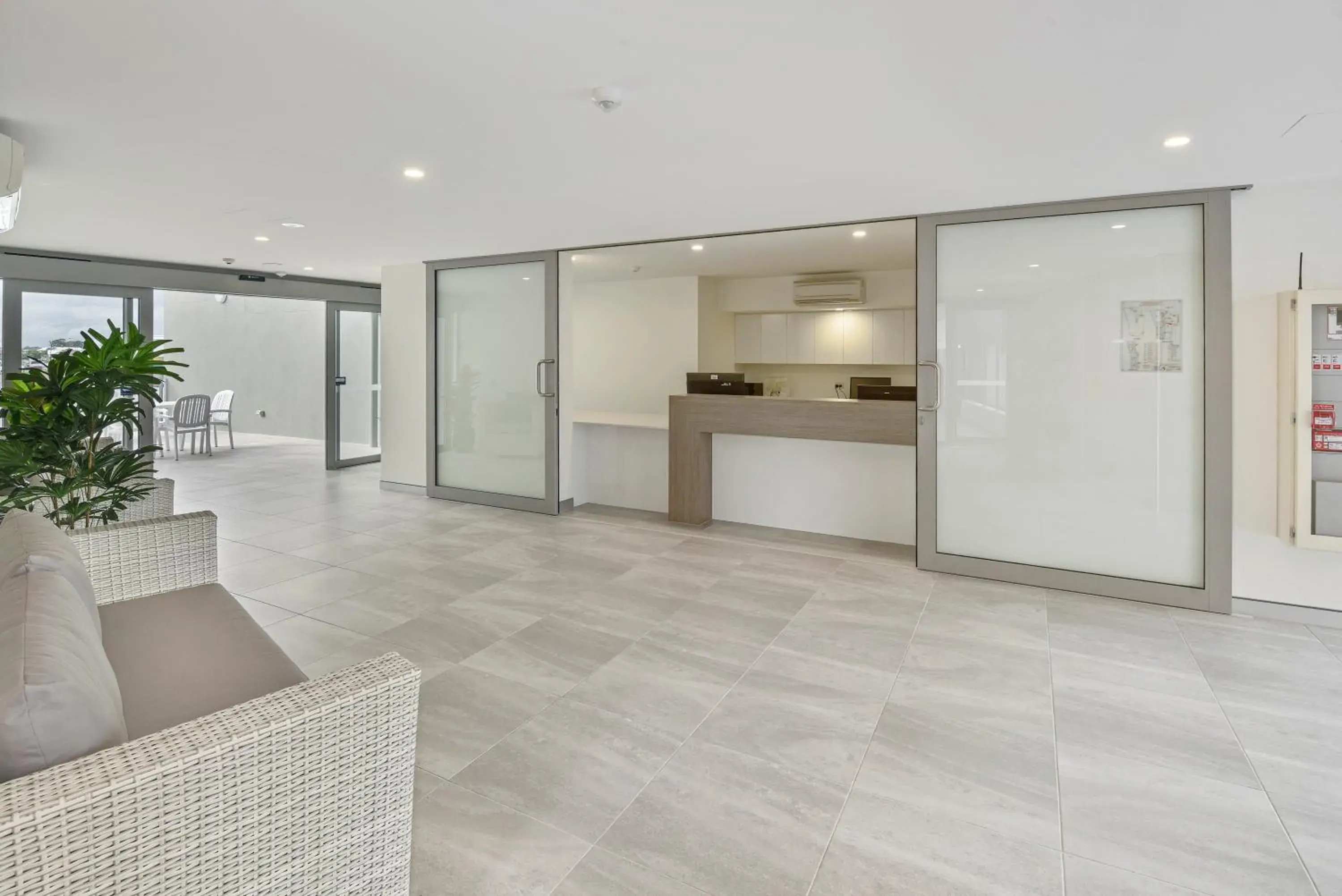 Lobby or reception in Aquarius Kawana Lobby or reception in Aquarius Kawana